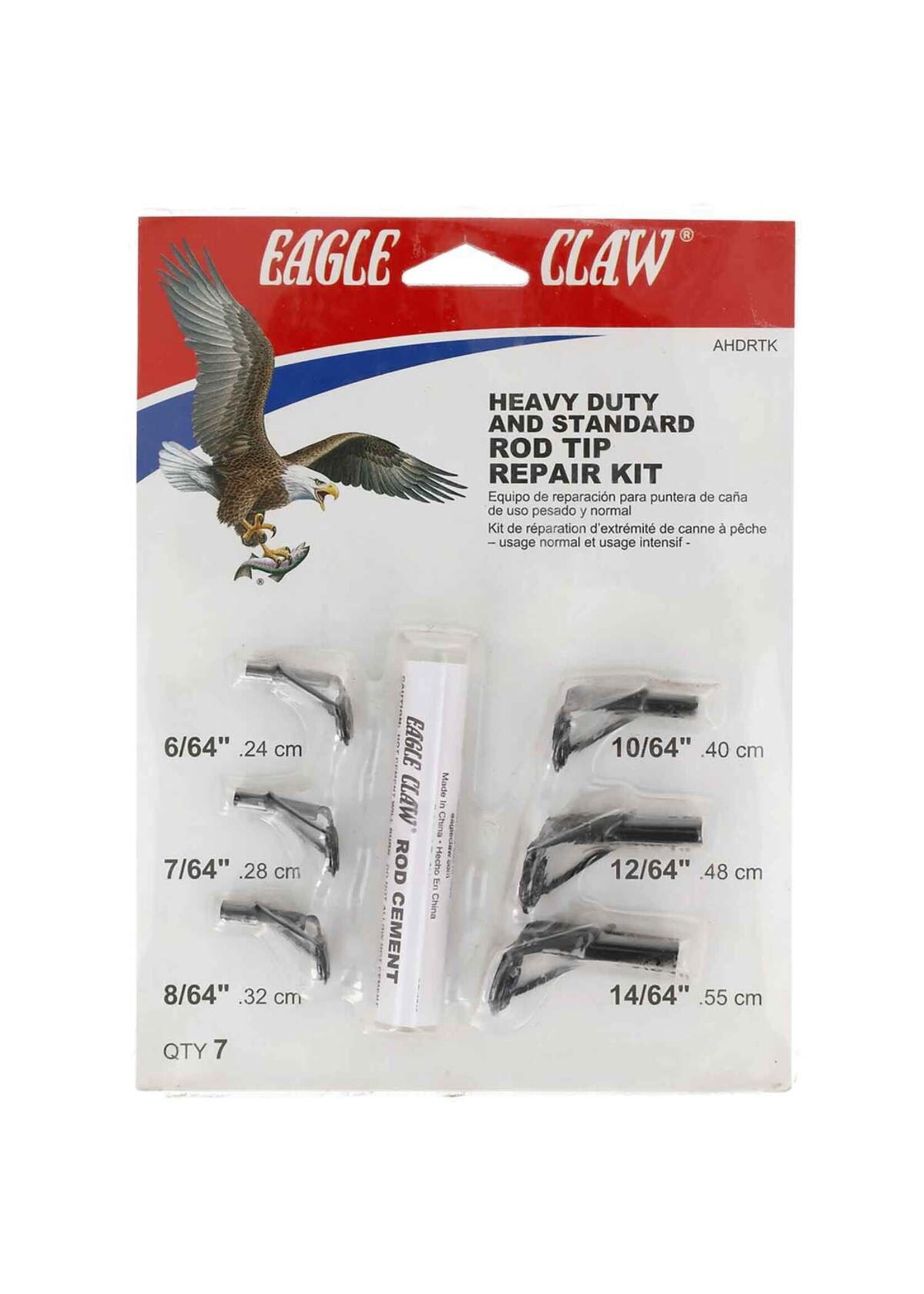 Eagle Claw Eagle Claw Heavy Duty and Standard Rod Tip Repair Kit
