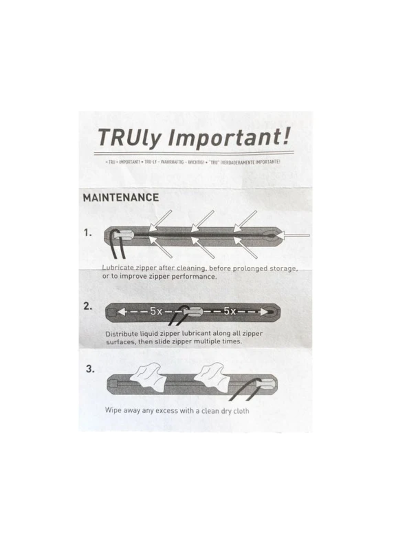 Fishpond TruZip Lubricant Wipes - 6 Pack