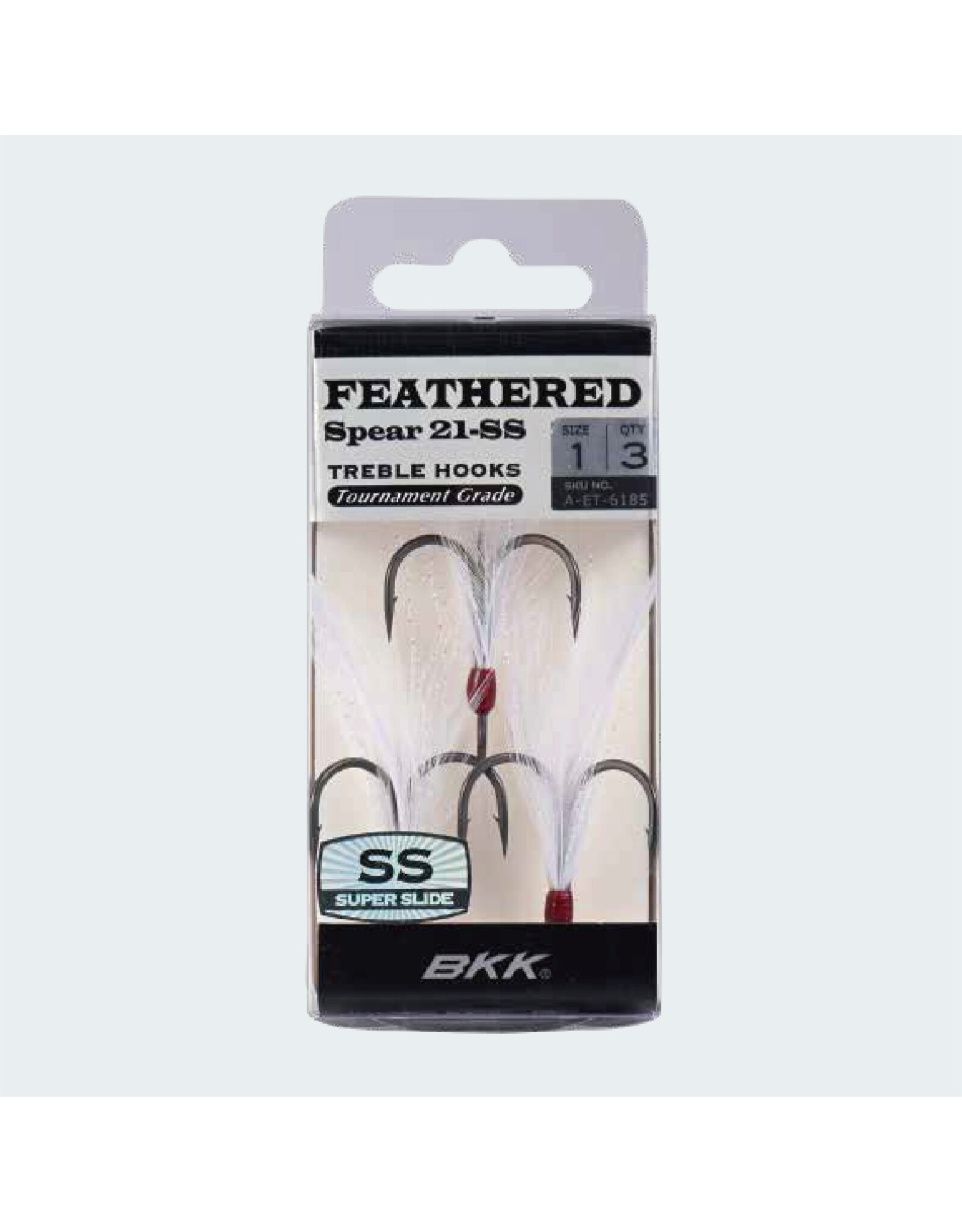 BKK Feathered Spear 21-SS Treble Hook - Tackle Shack