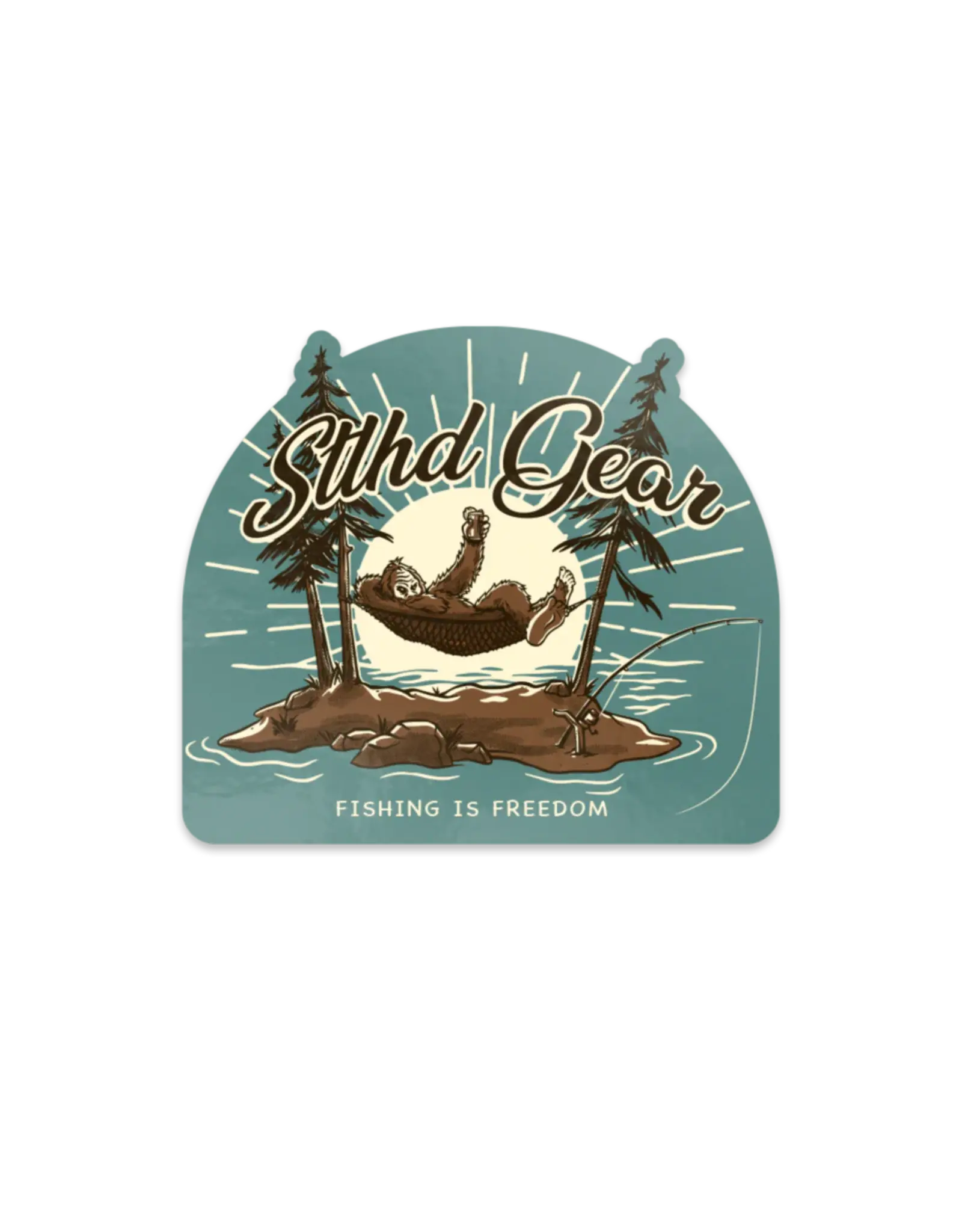 STHLD Gear STLHD Island Sticker Tackle Shack