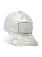 STLHD Gear STLHD Snow Drift Camo Flex Fit Trucker Hat White/Grey/Charcoal