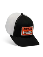 STLHD Gear STLHD Standard White & Black Trucker Snapback Hat