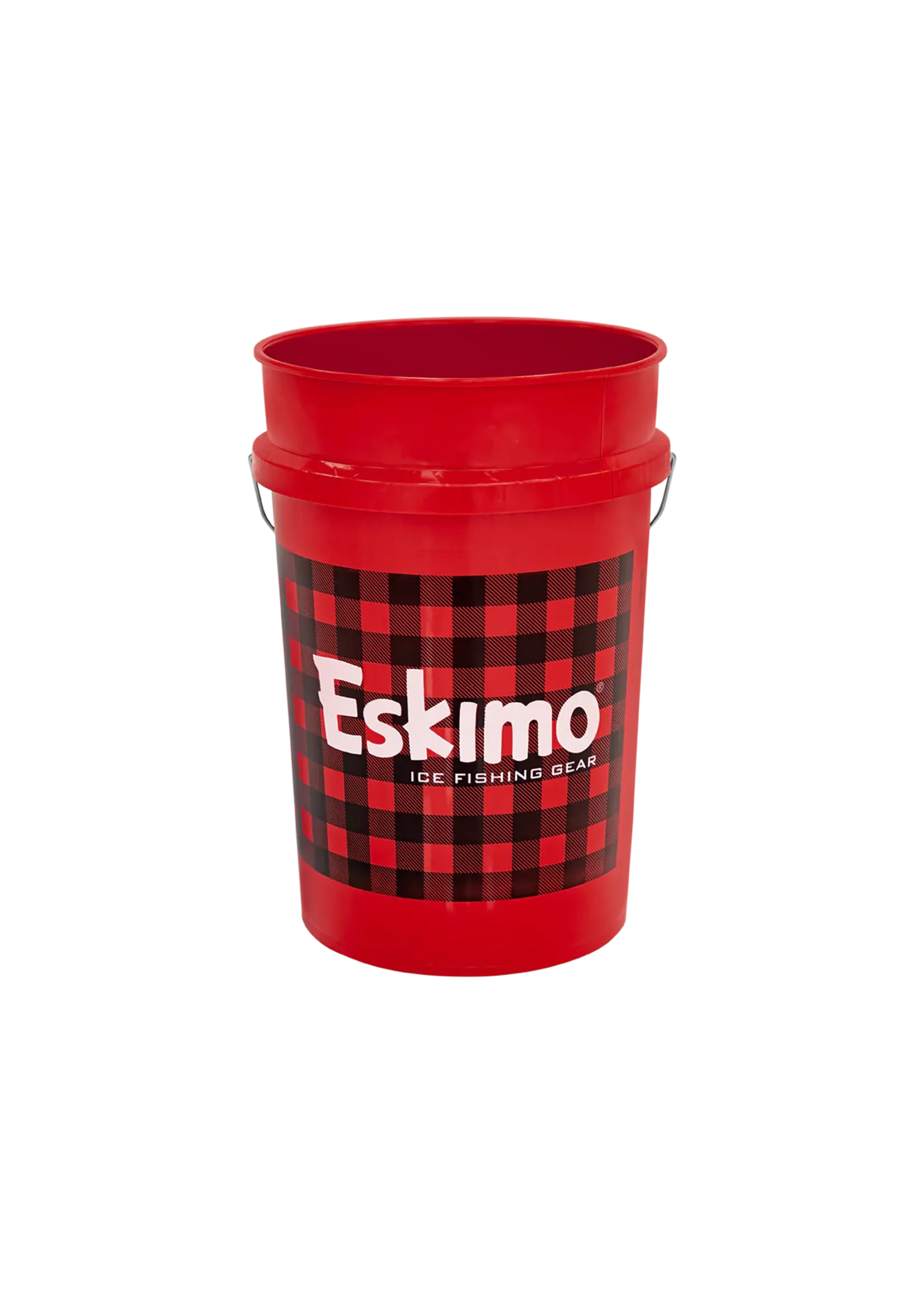 Eskimo Plaid 6 Gallon Bucket - Tackle Shack