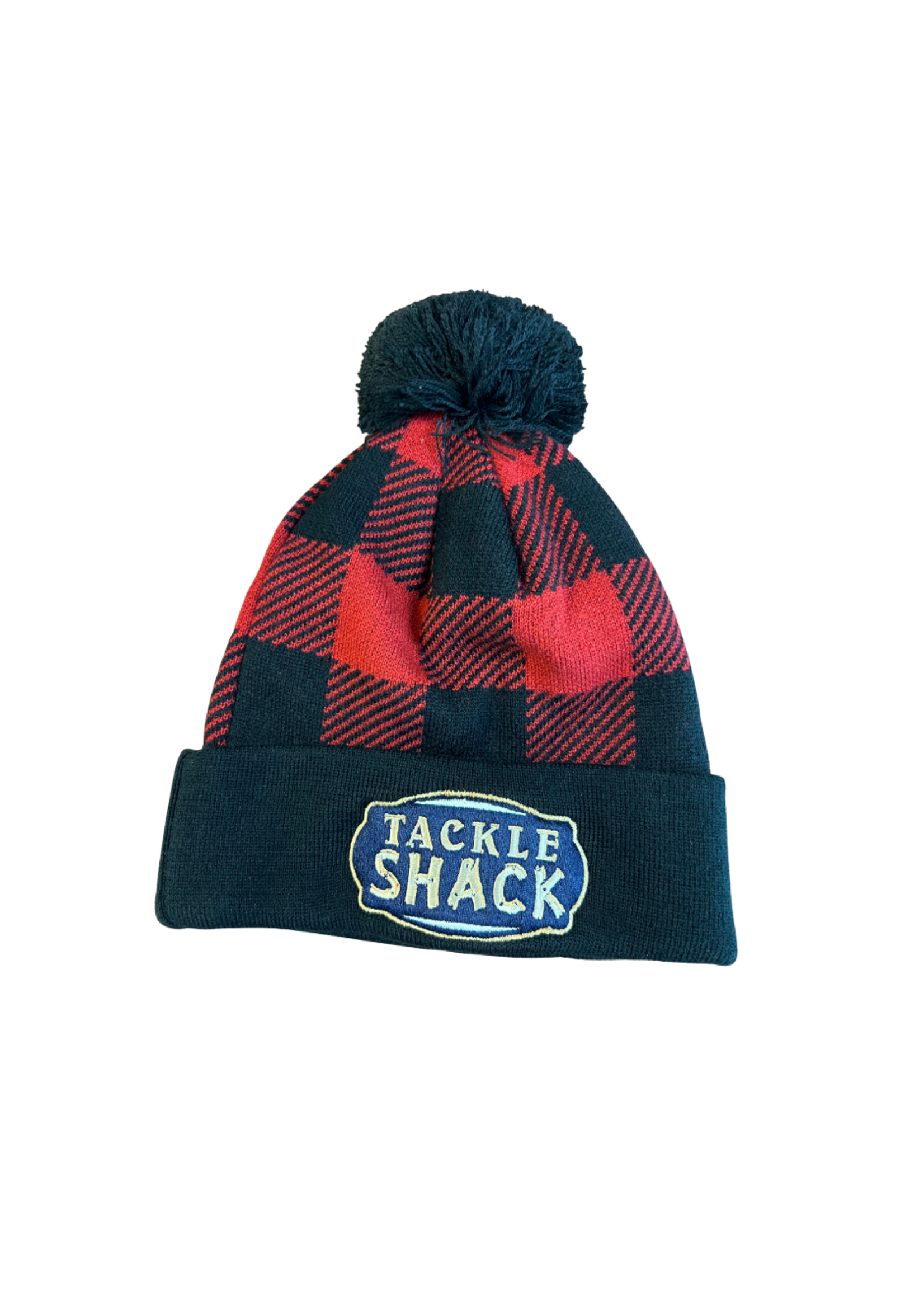 Tackle Shack Tackle Shack Buffalo Plaid Acrylic Knit Hat