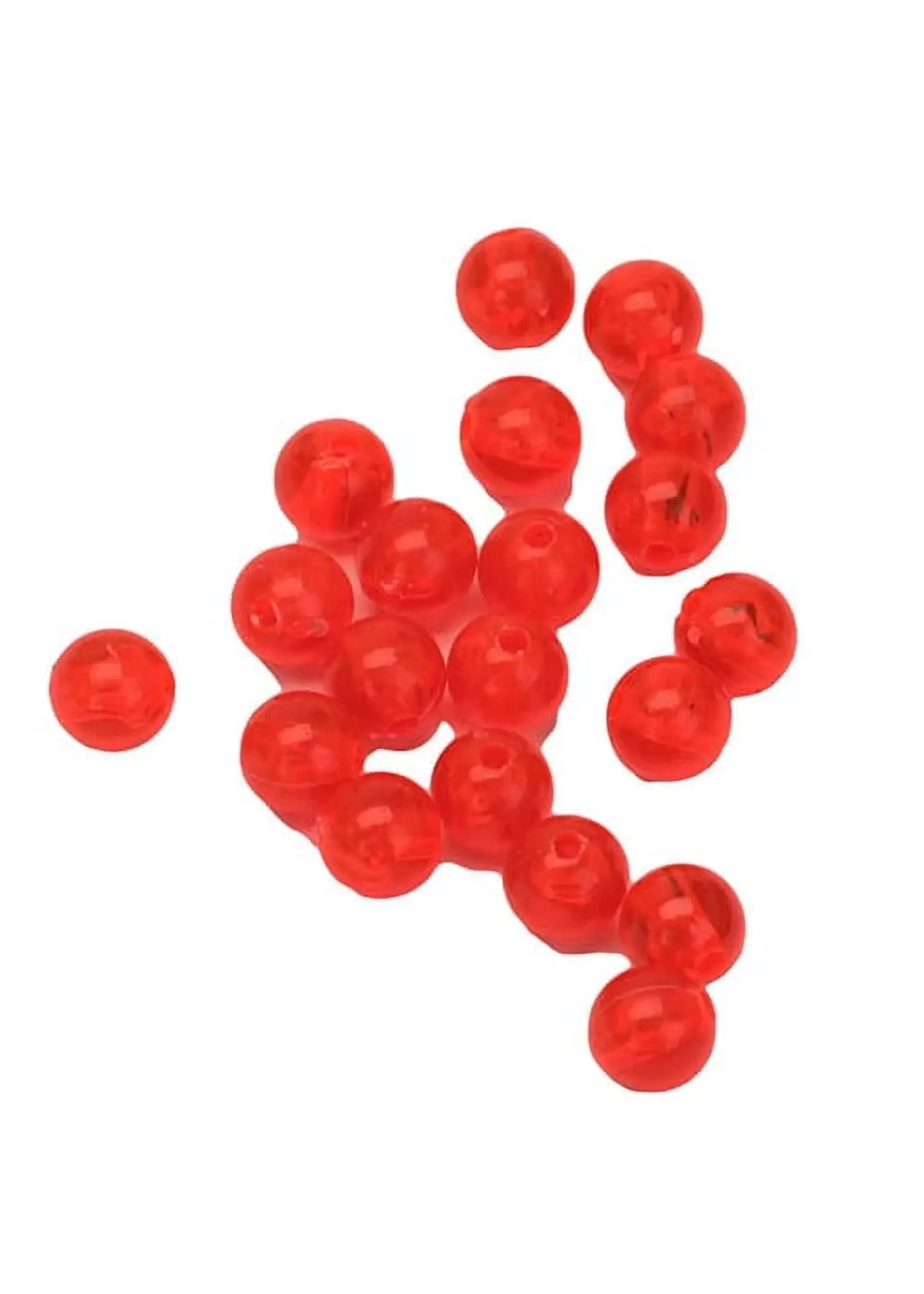 Eagle Claw Eagle Claw 8mm Red Plastic Beads