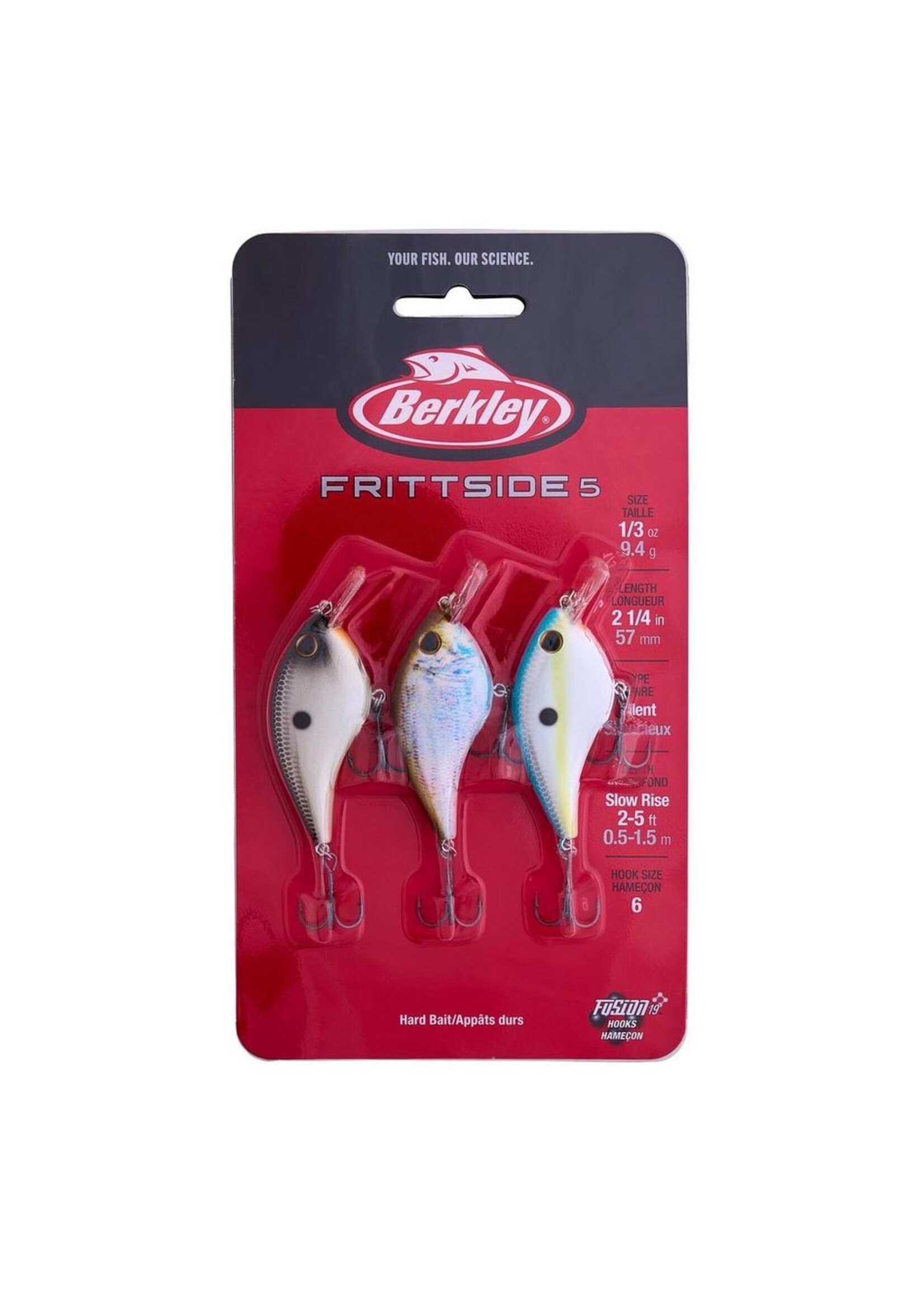 Berkley Fishing Berkley Frittside 3 Pack Kit