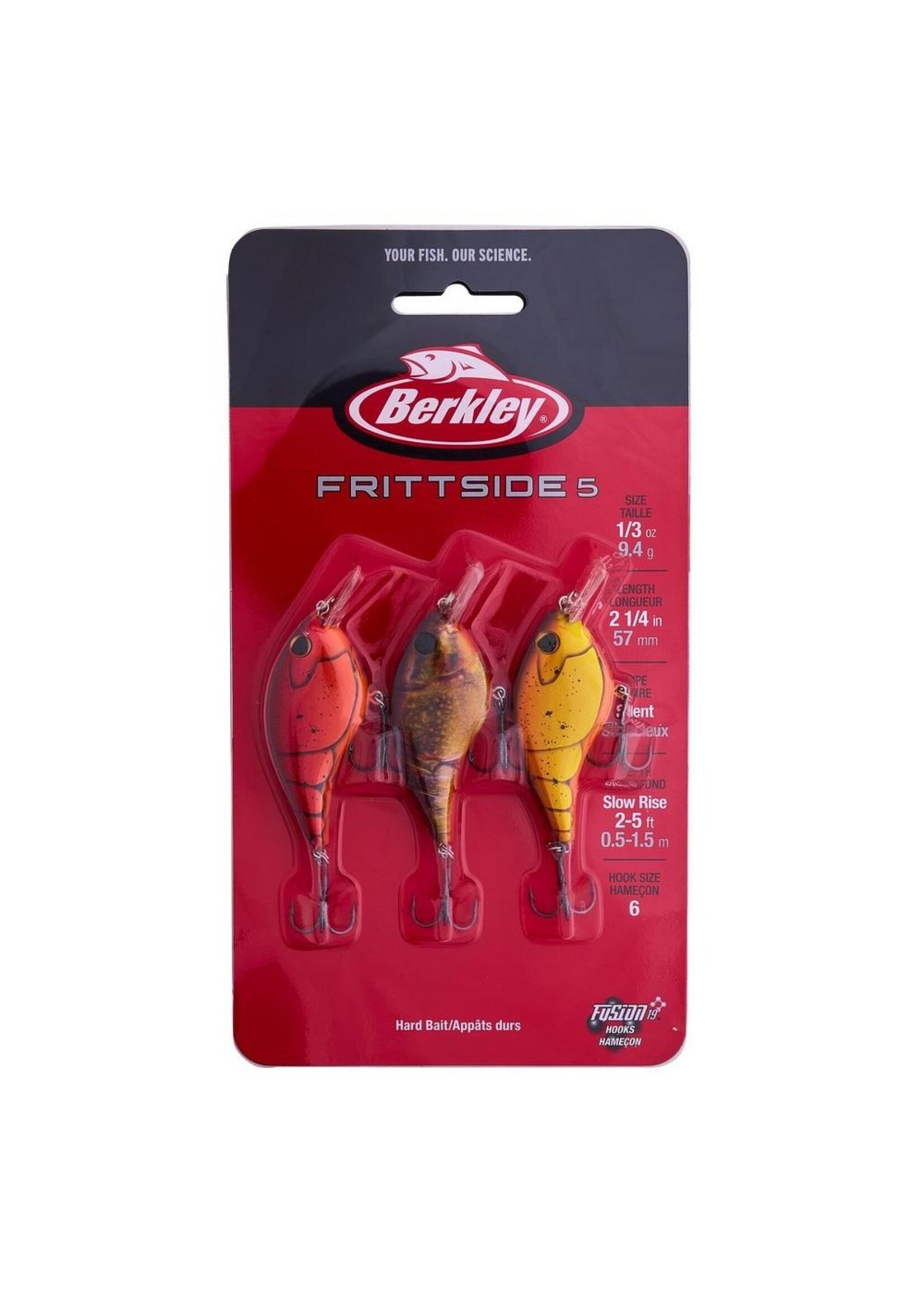 Berkley Fishing Berkley Frittside 3 Pack Kit