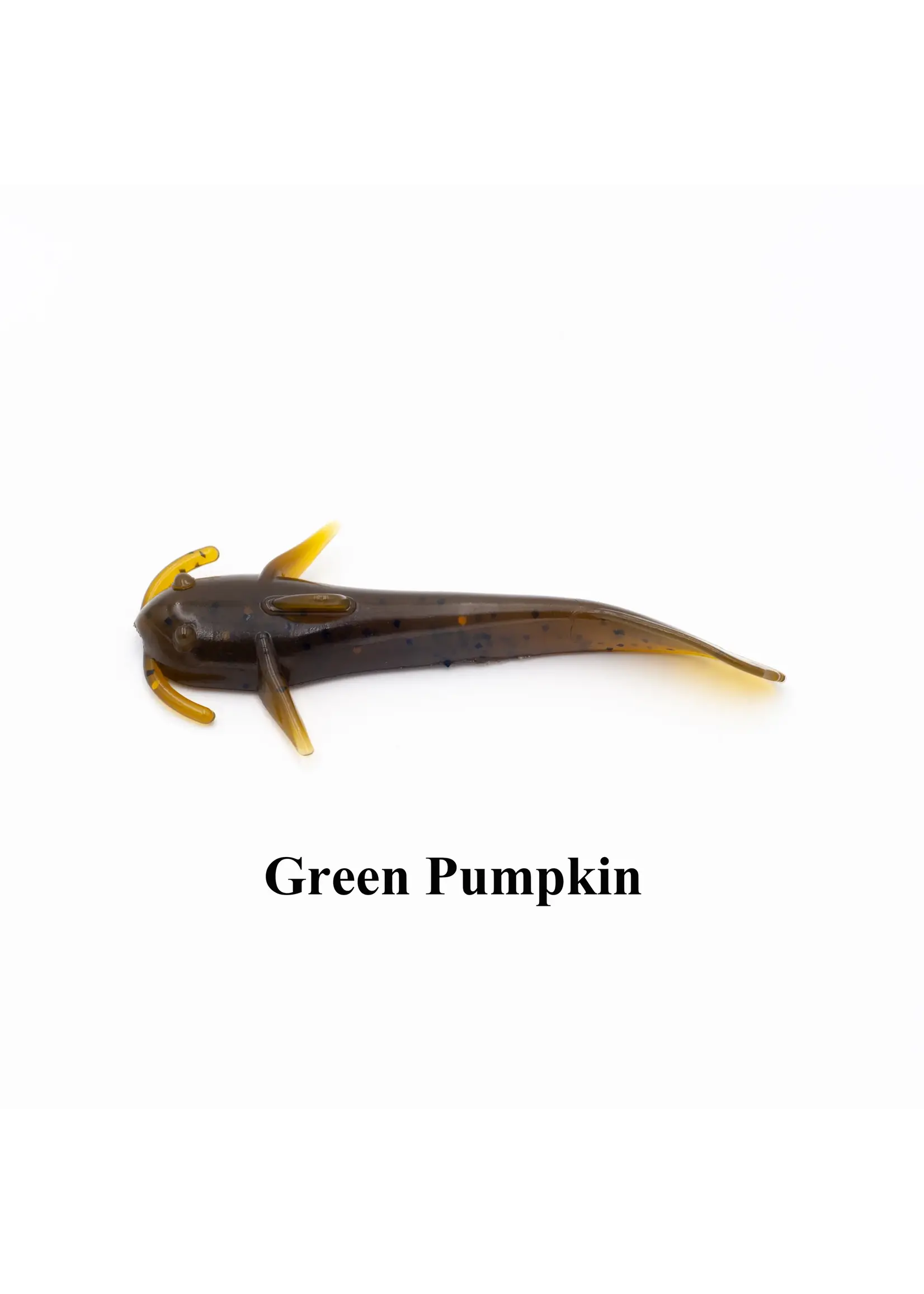 Great Lakes Finesse Flat Cat - Green Pumpkin/Red Flake