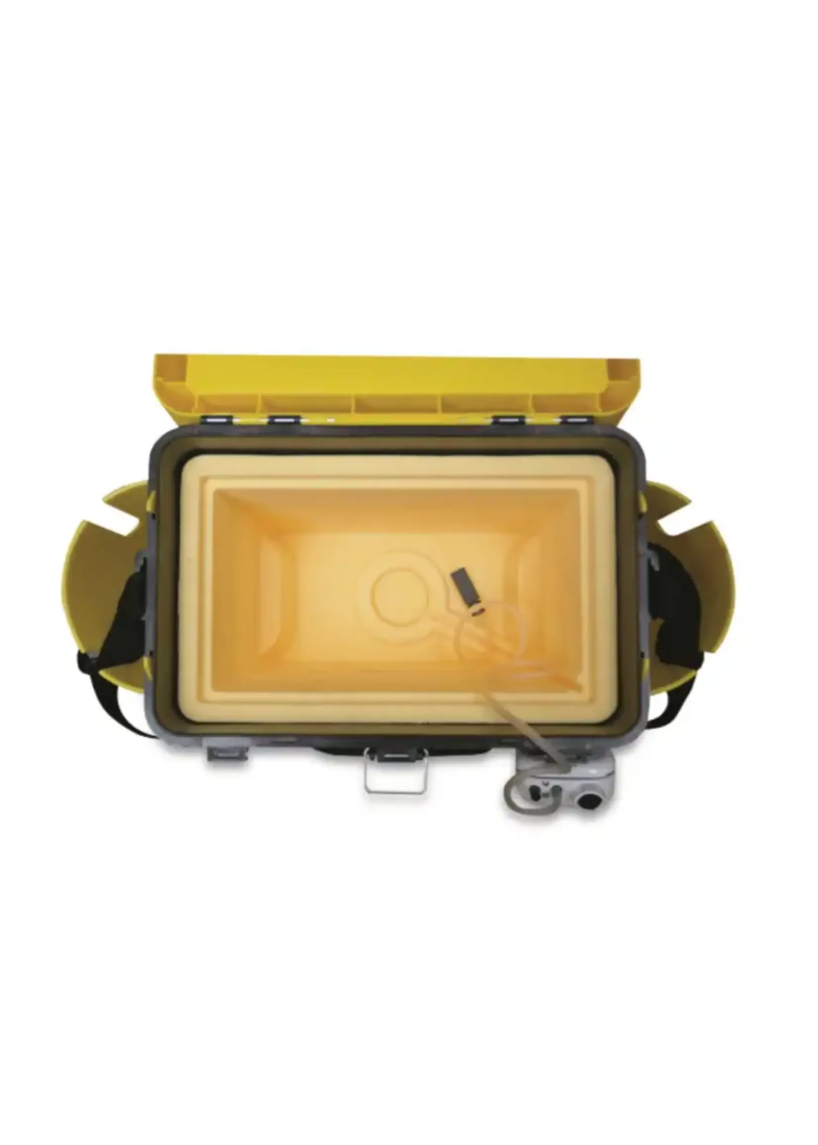 HT Enterprises HT Siberian Deluxe Ice Box with Adjustable Padded Should Strap Minnow Bucket