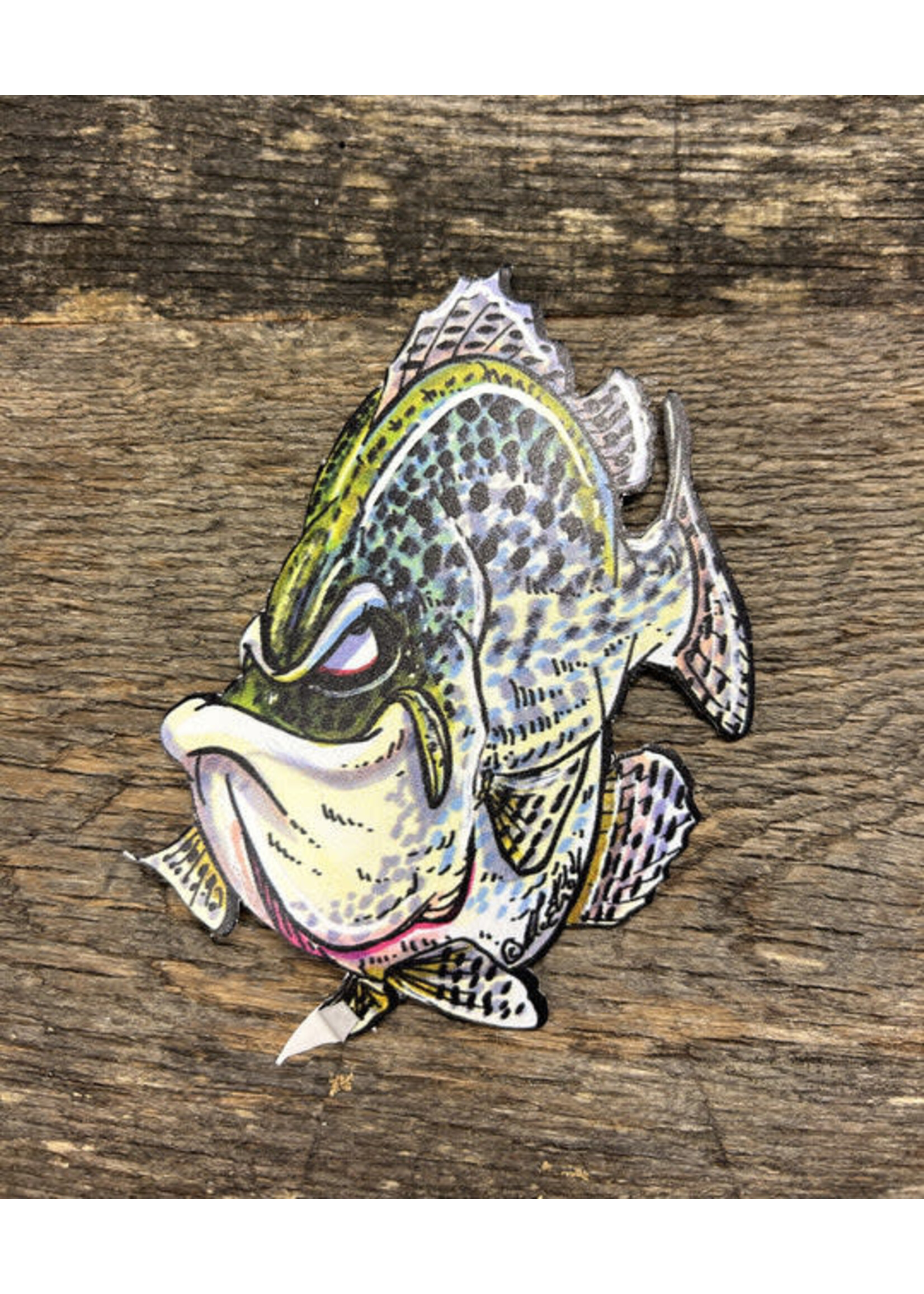 Fishing Complete Speckles (Crappie) Decal - Tackle Shack
