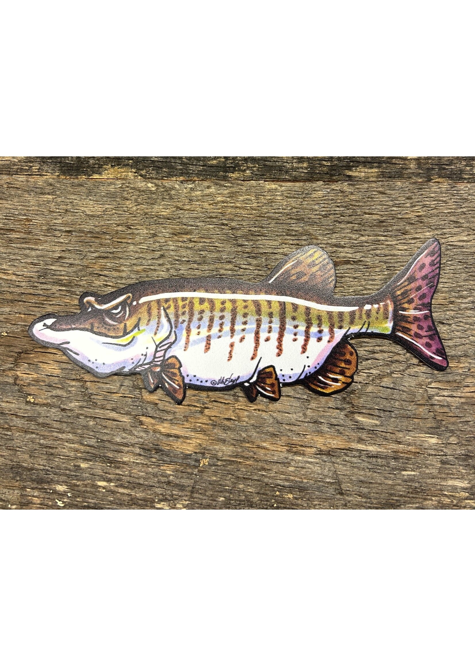 Fishing Complete Fishing Complete Spinecrusher (Muskellunge) Decal