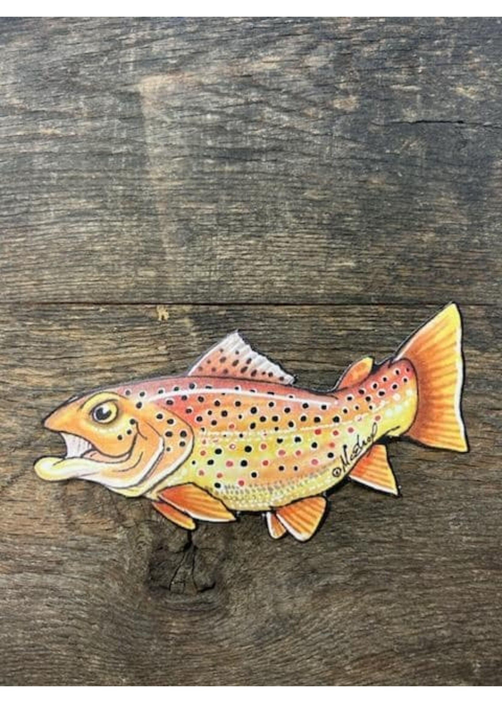 Fishing Complete Fishing Complete Brown Trout Decal