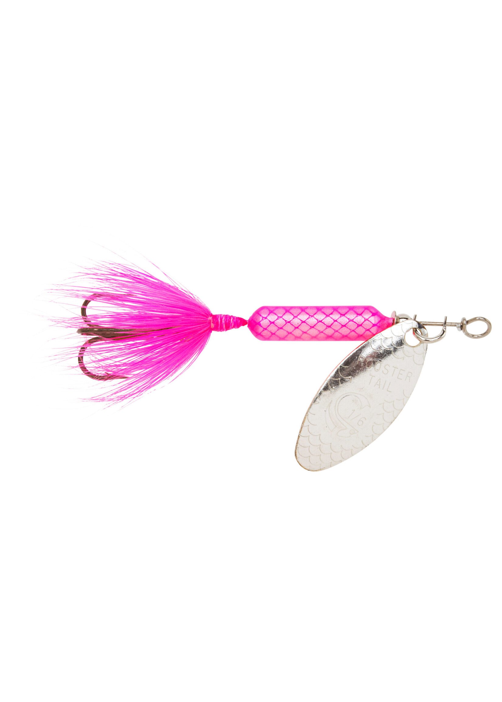 Rooster Tail, Inline Spinnerbait Fishing Lure, 1/16 oz, Brown