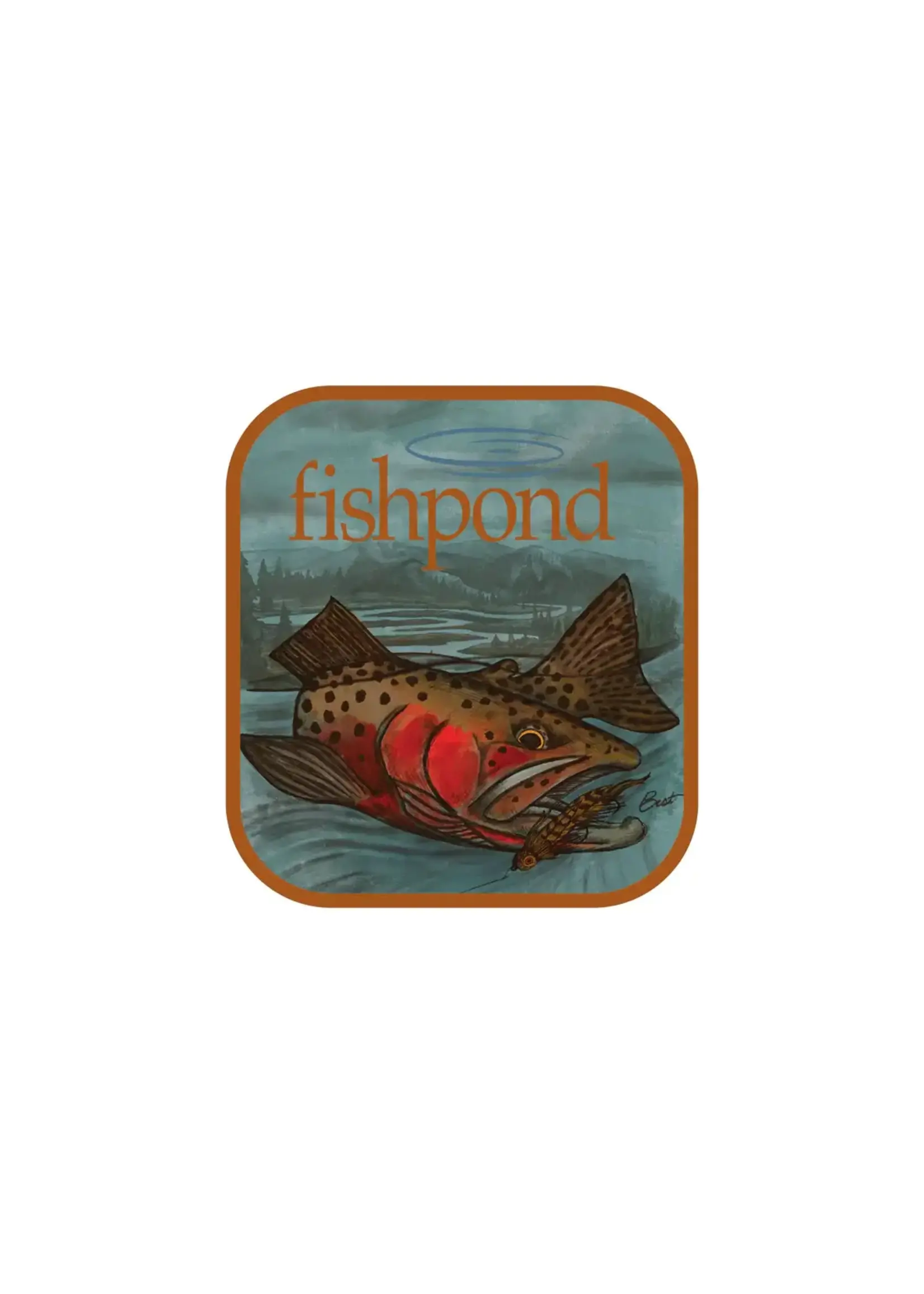 Fishpond Fishpond Drop Off Sticker