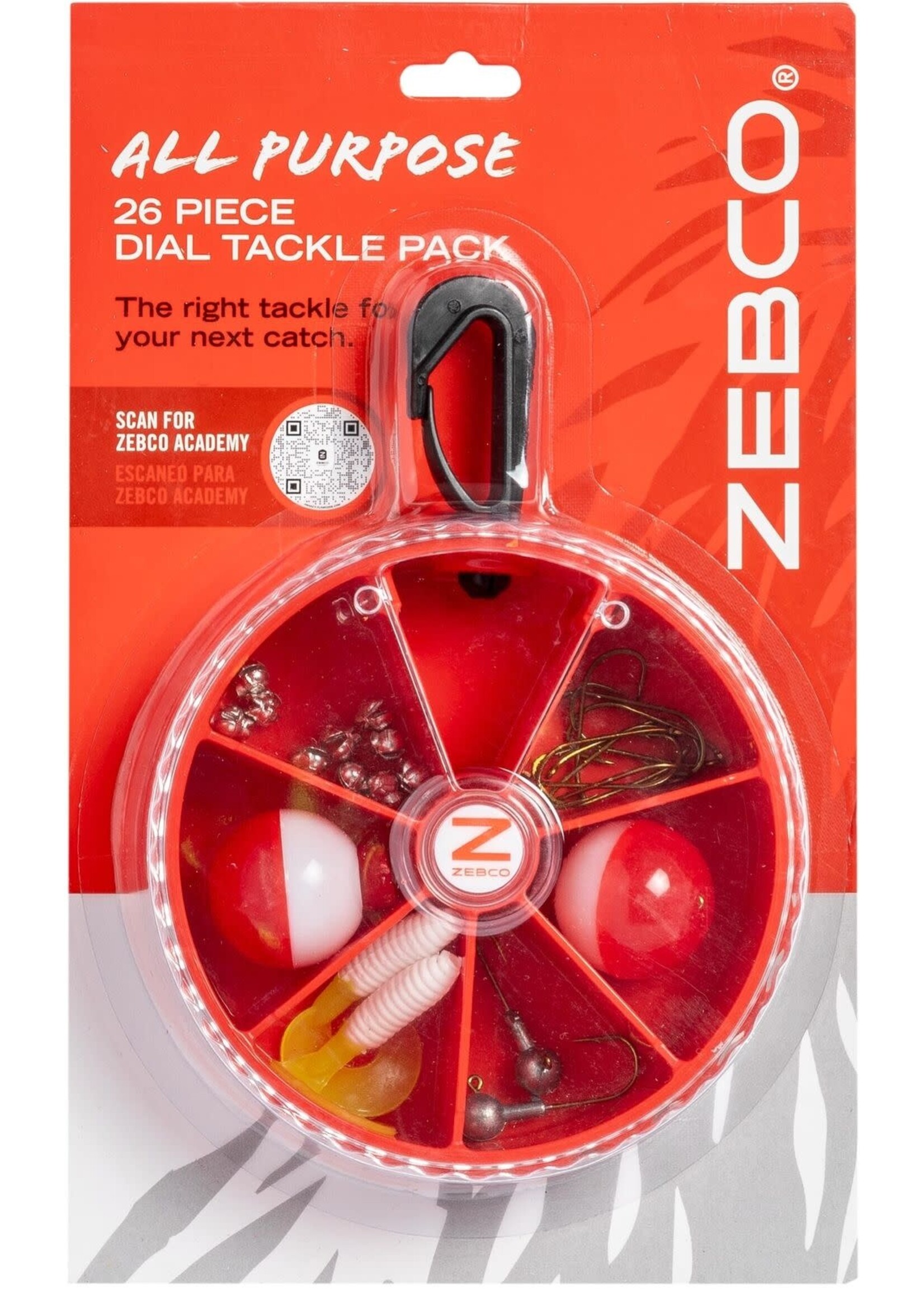 Zebco Zebco All Purpose Fishing Tackle Dial Pack