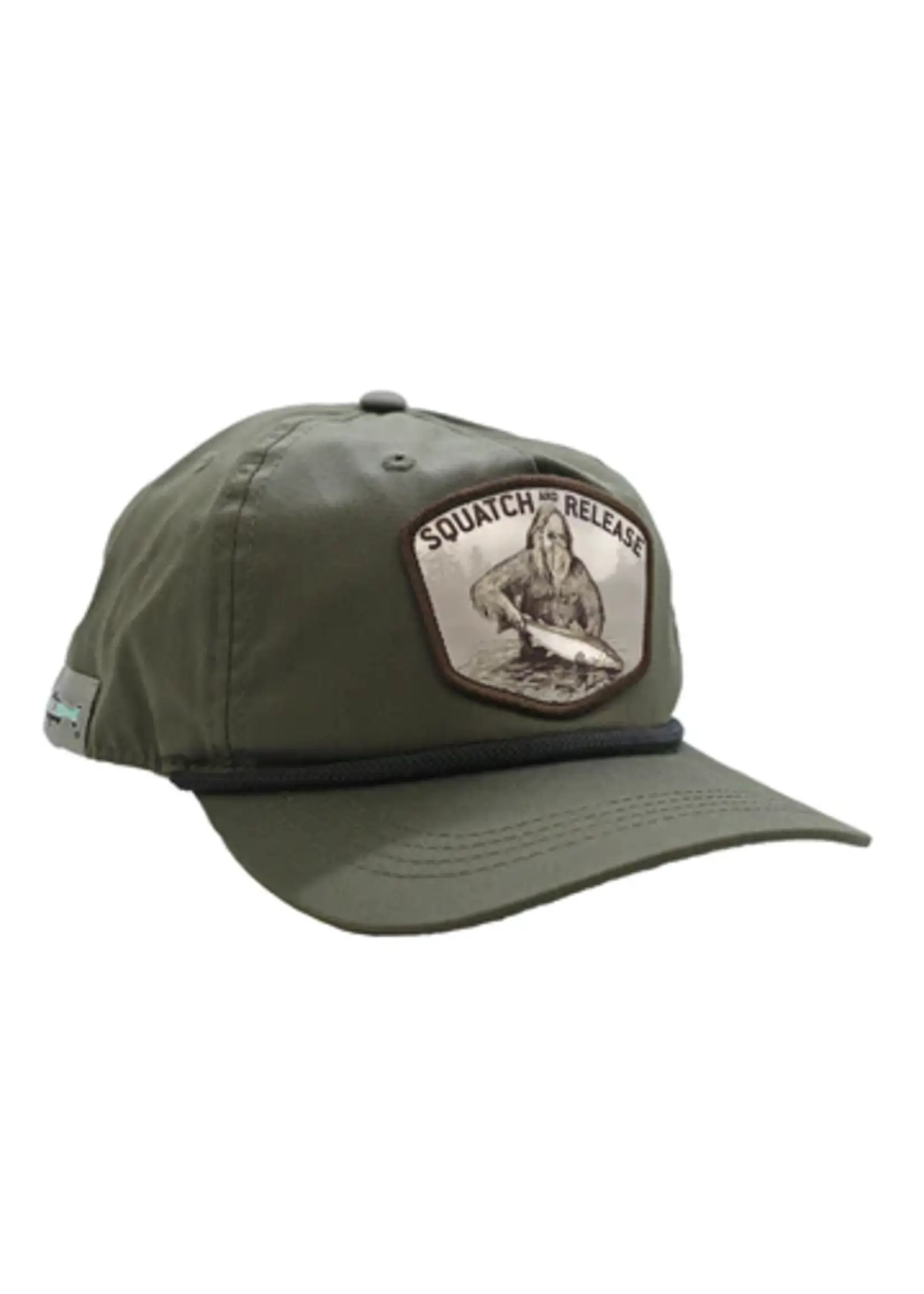 Rep Your Water RepYourWater Squatch and Release Badge Unstructured Hat