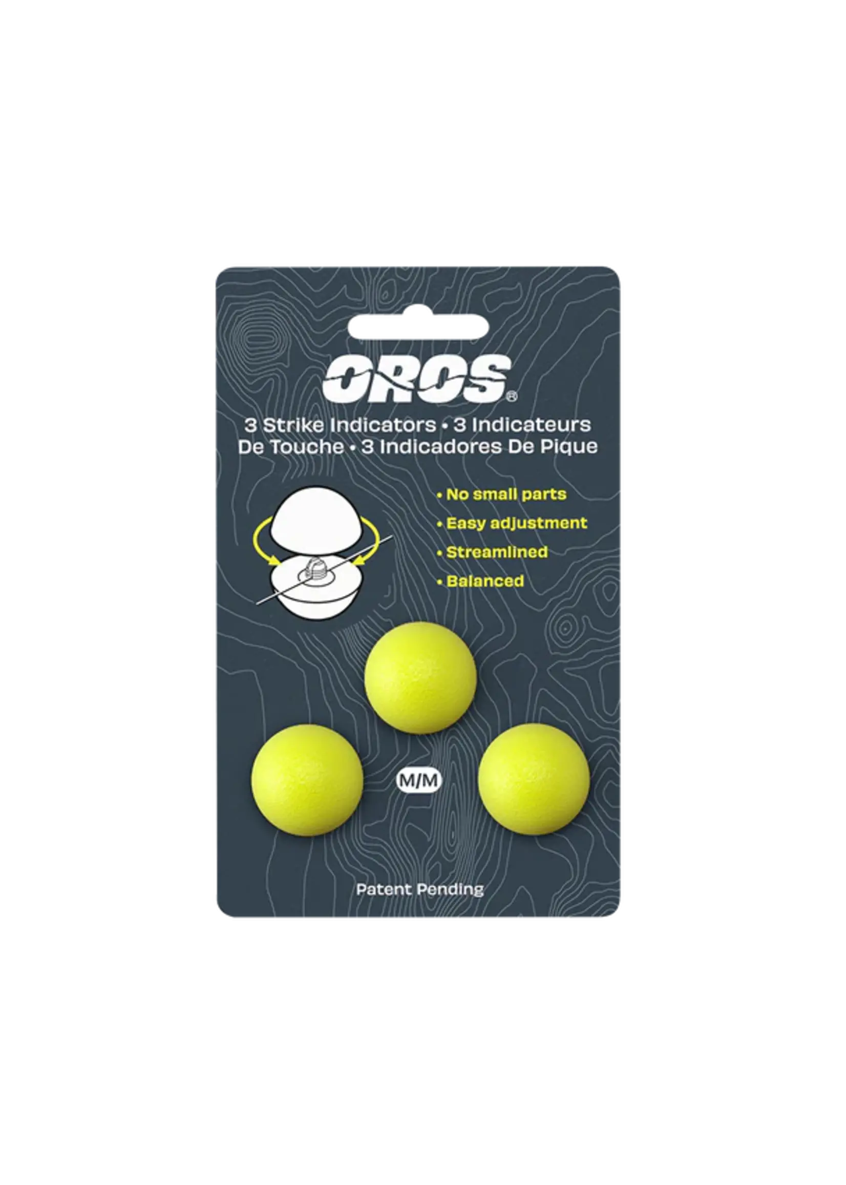 Oros Oros Screw on Strike Indicator 3 pack
