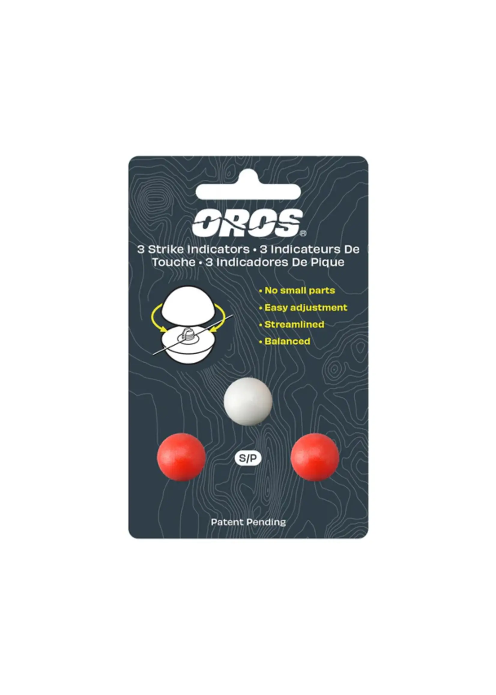 Oros Oros Screw on Strike Indicator 3 pack