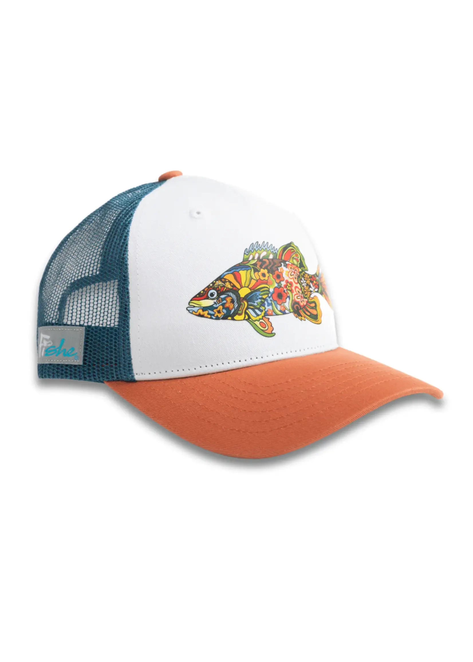 FisheWear FisheWear Boho Bass Trucker Hat