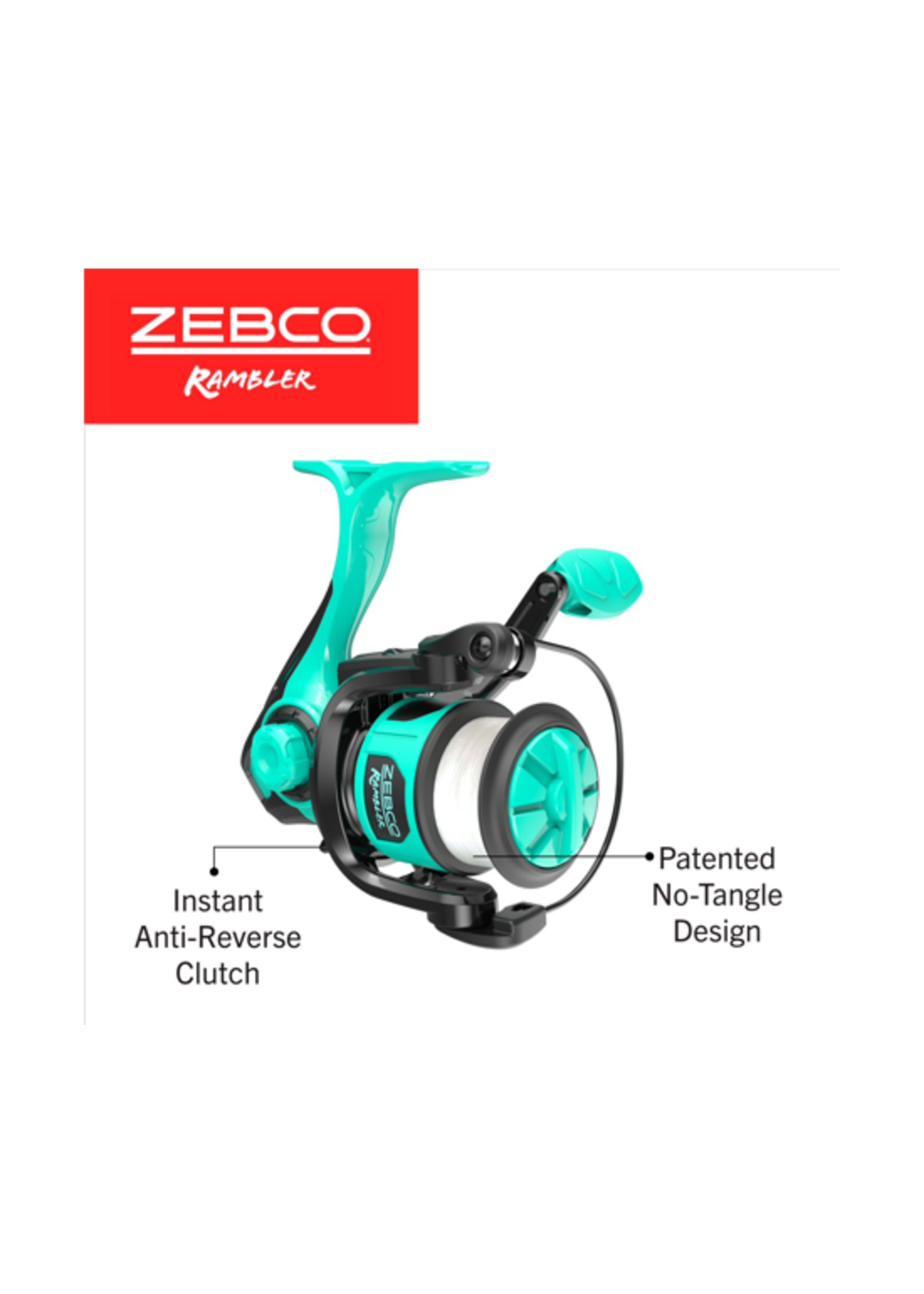 Zebco Zebco Rambler 5'3" Telescopic Spinning Combo