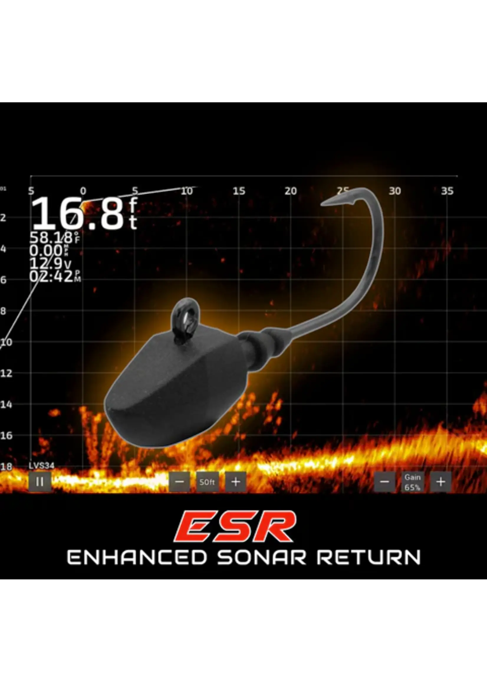 Eurotackle Eurotackle ESR Finesse Tungsten Jighead