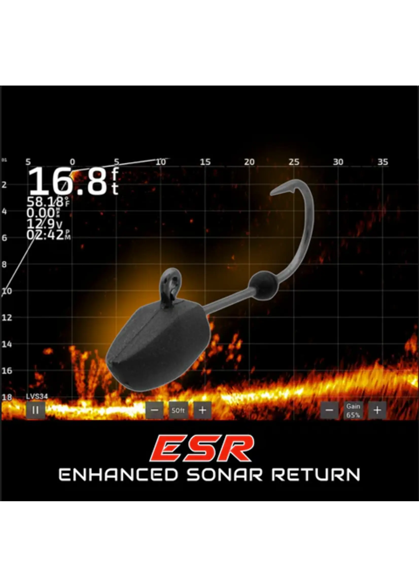 Eurotackle Eurotackle ESR Micro Finesse Tungsten Jighead