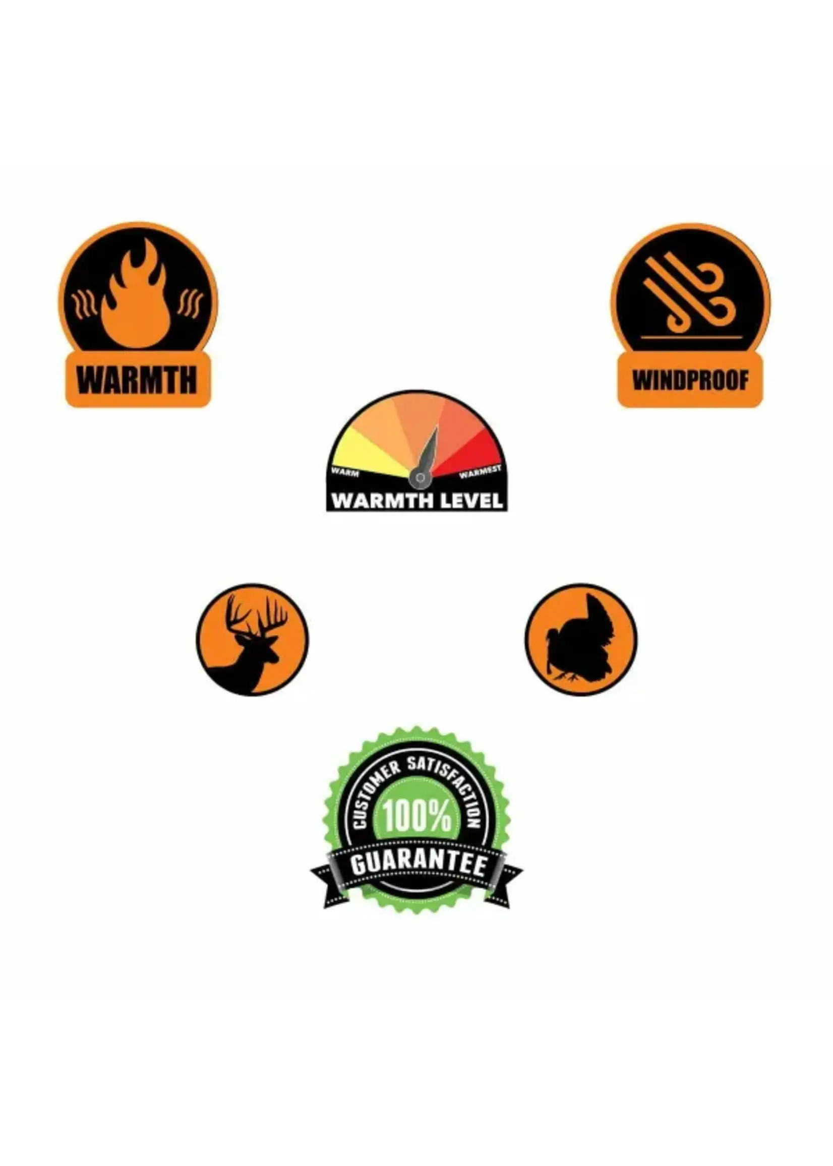 Fish Monkey Fish Monkey Hunt Monkey Chilly Willie Fleece Flip Top Mitten