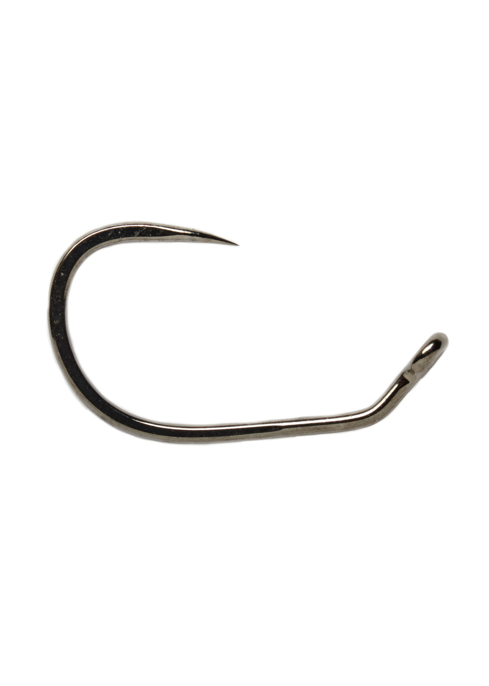 Fulling Mill Fulling Mill Jig Force Short Black Nickel Barbless Hook