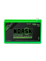 NORSK Lithium Norsk 12.8V 10Ah Lithium Battery with Charger