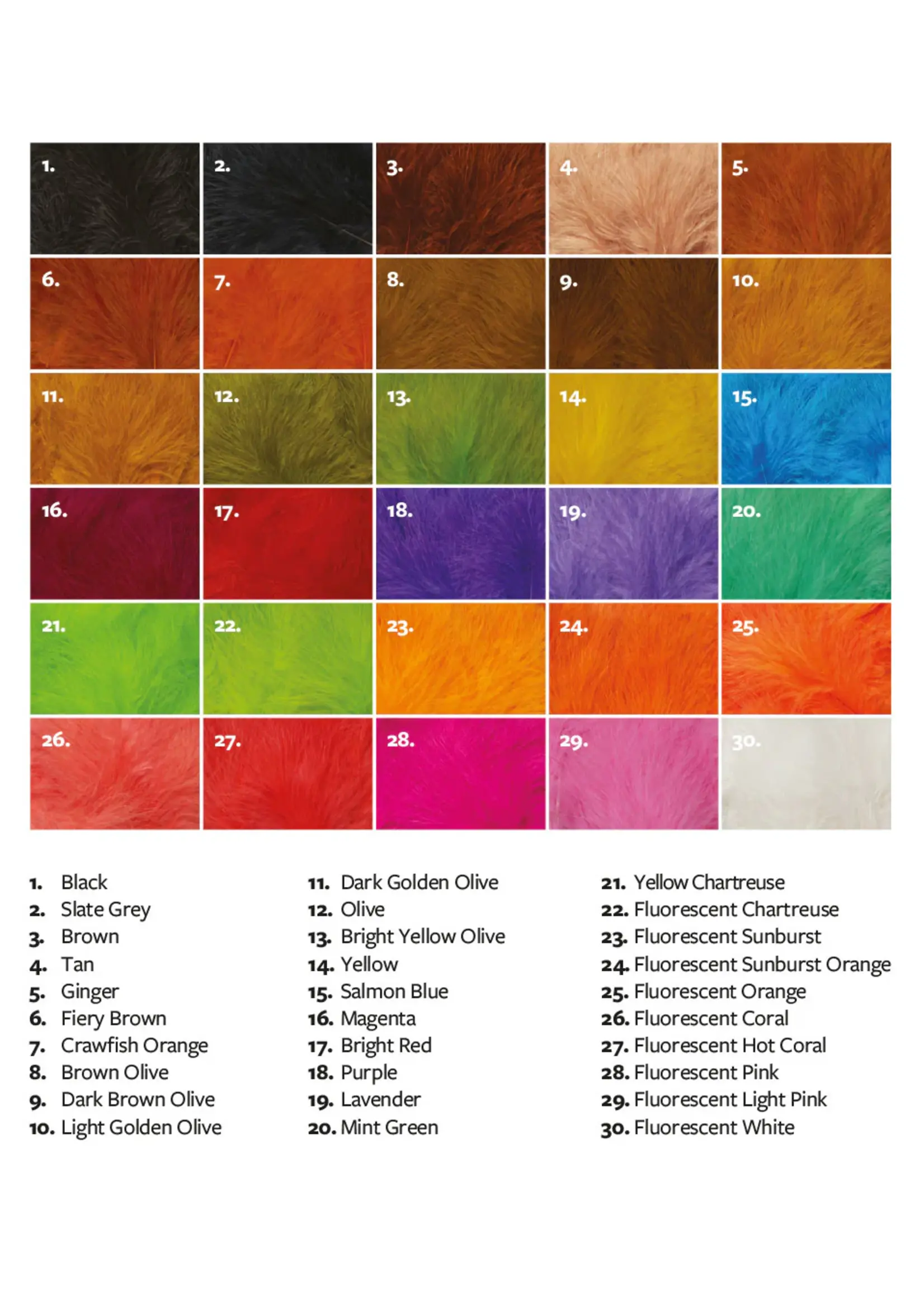 Fulling Mill Fulling Mill Premium Selected Marabou