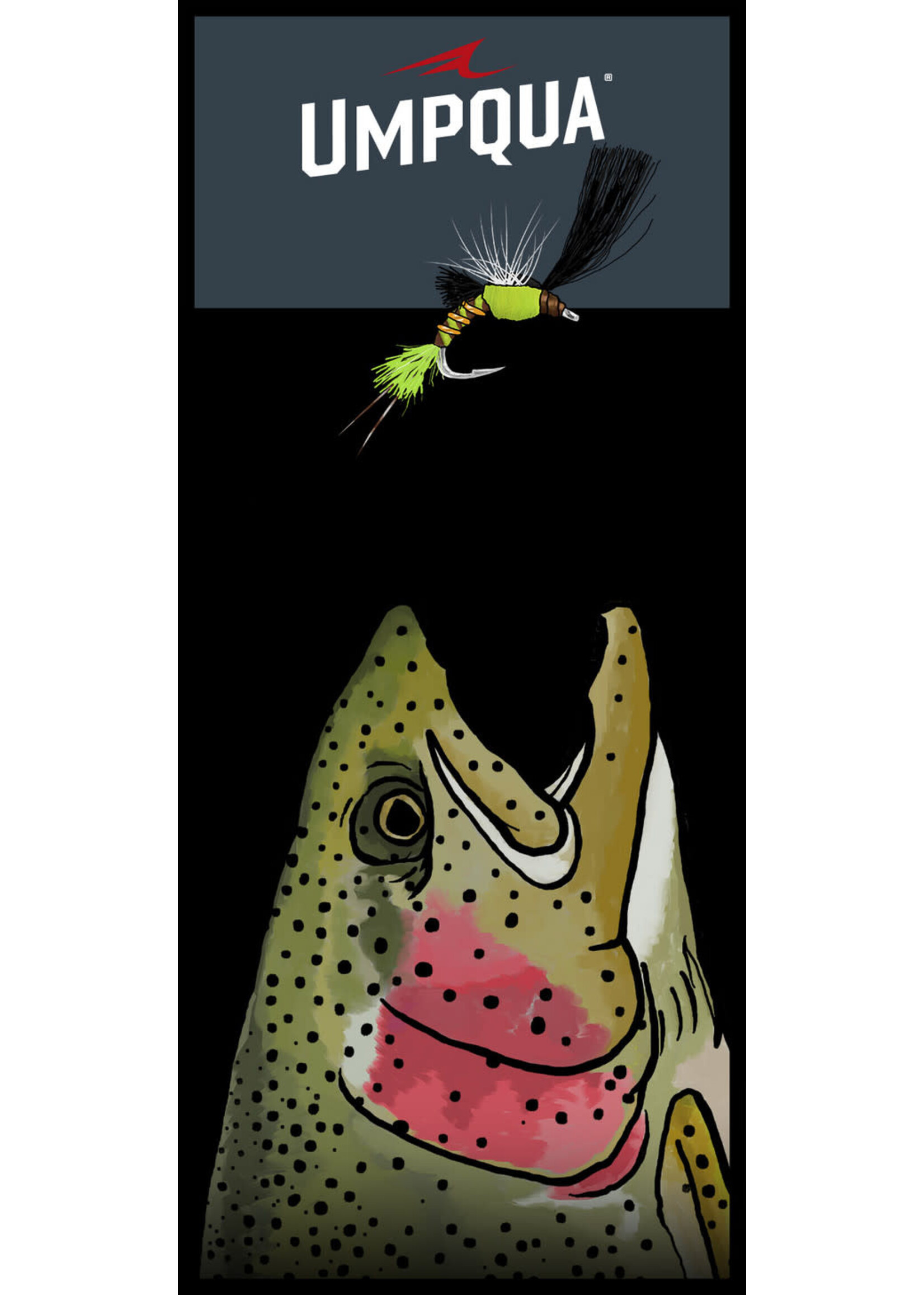 Umpqua Umpqua Rainbow Jaws Sticker