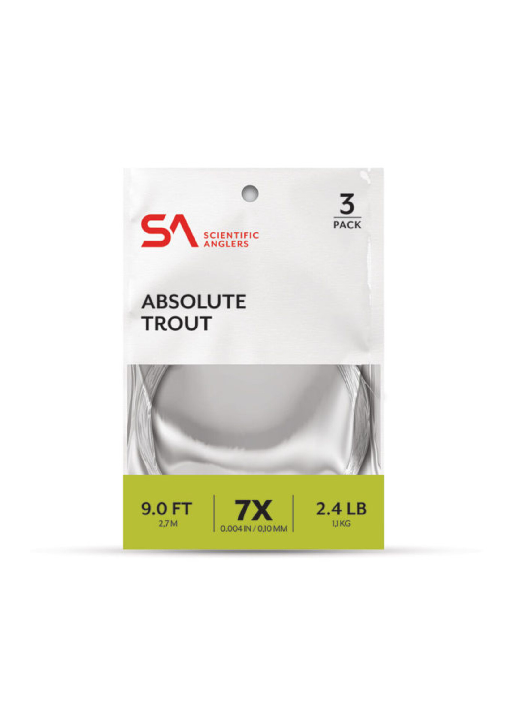 Scientific Anglers Scientific Anglers Absolute Trout Leader - 3 Pack