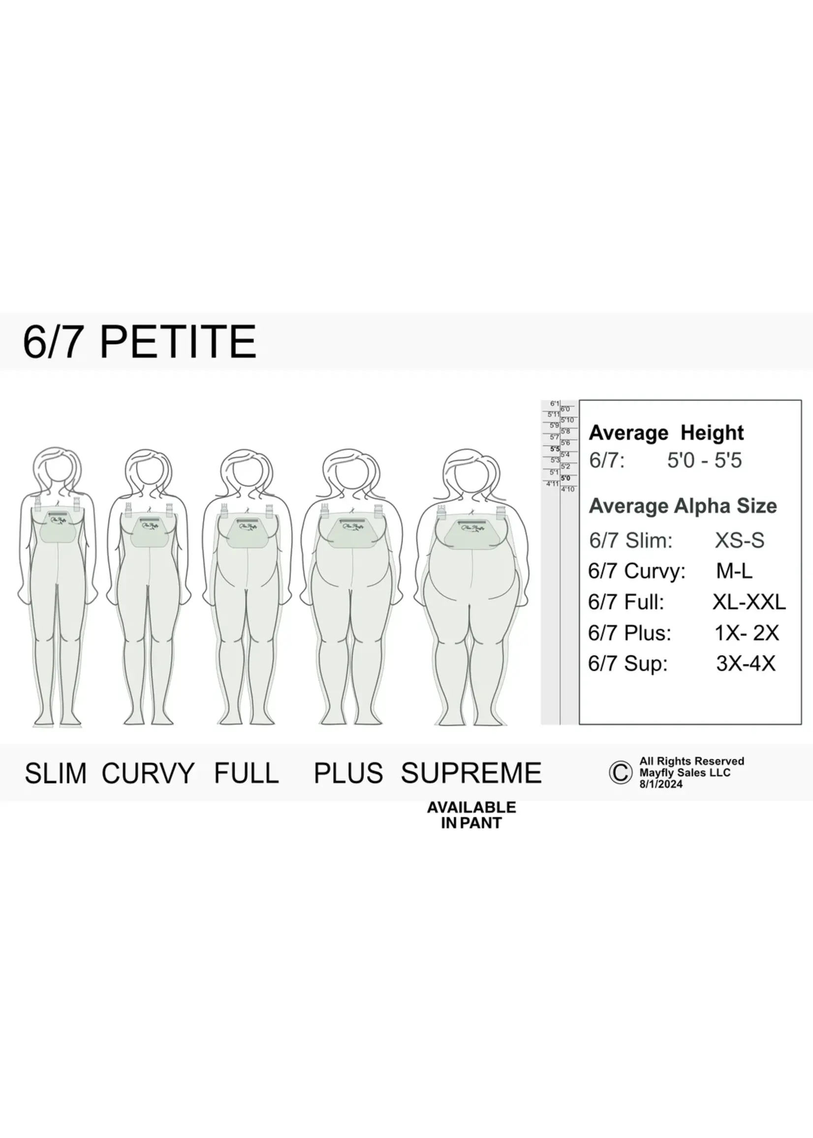 Miss Mayfly Miss Mayfly MOXIE Wading Pant