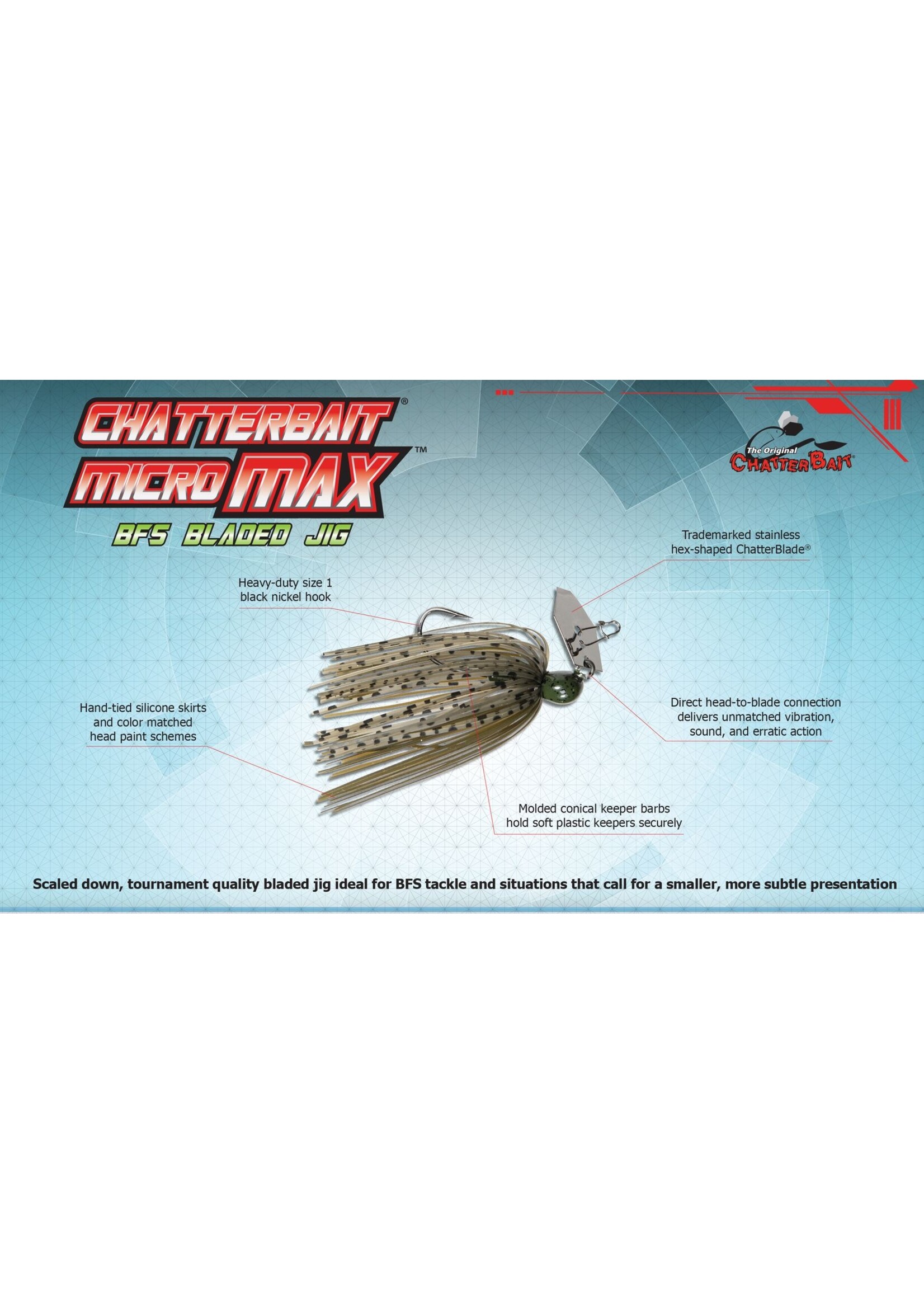 Z-man Z-Man Chatterbait Micro Max