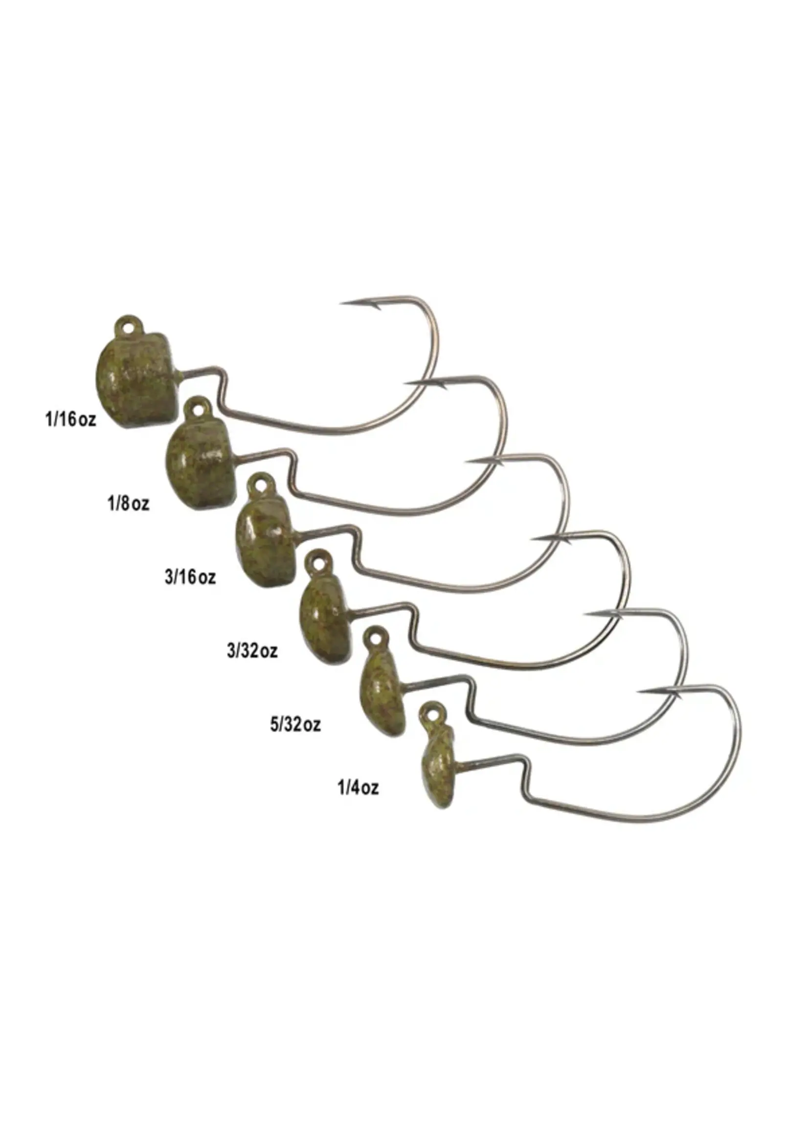 Rabid Baits Rabid Baits Weedless Ned  3-Pack