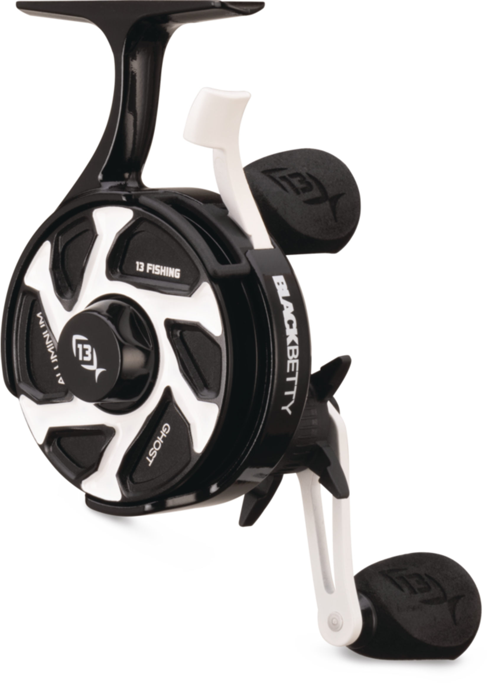 13 Fishing 13 Fishing FreeFall Ghost Aluminum Inline Ice Reel