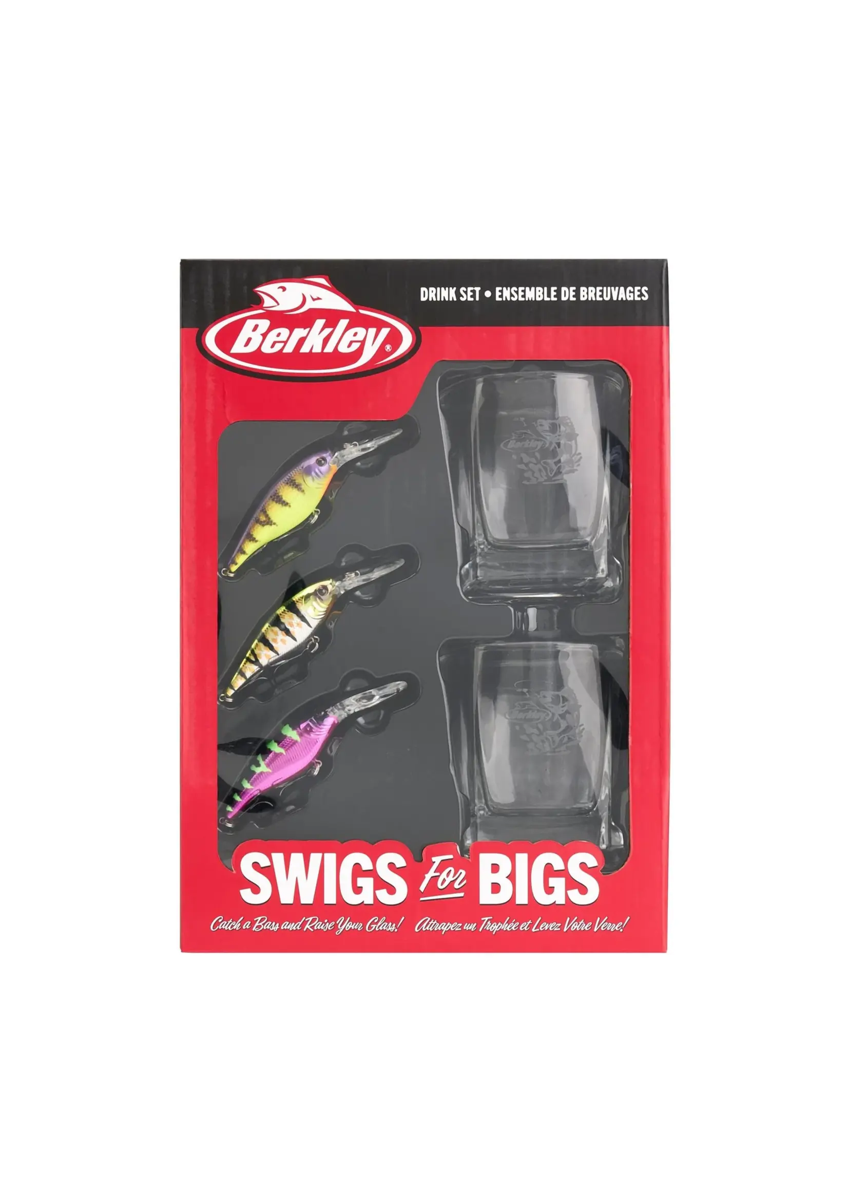 Berkley Fishing Berkley Swigs for Bigs Flicker Shad Drink Set