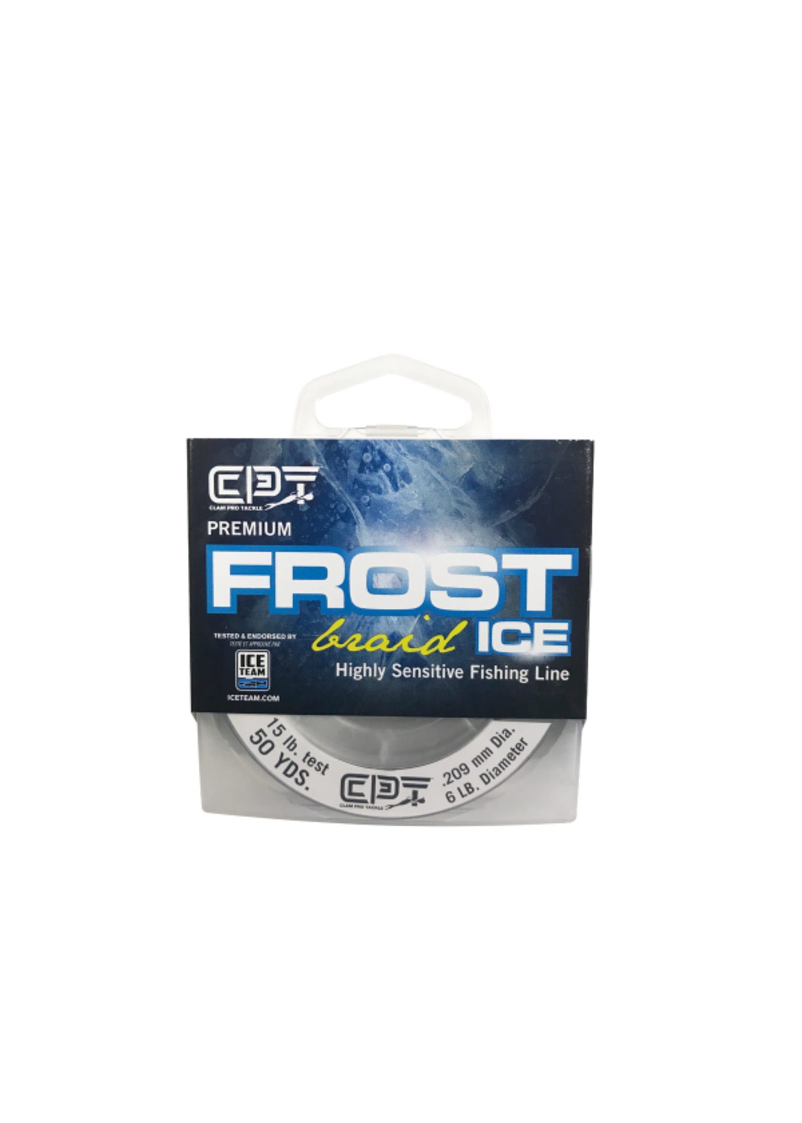 Clam Clam Frost Ice Braided Line