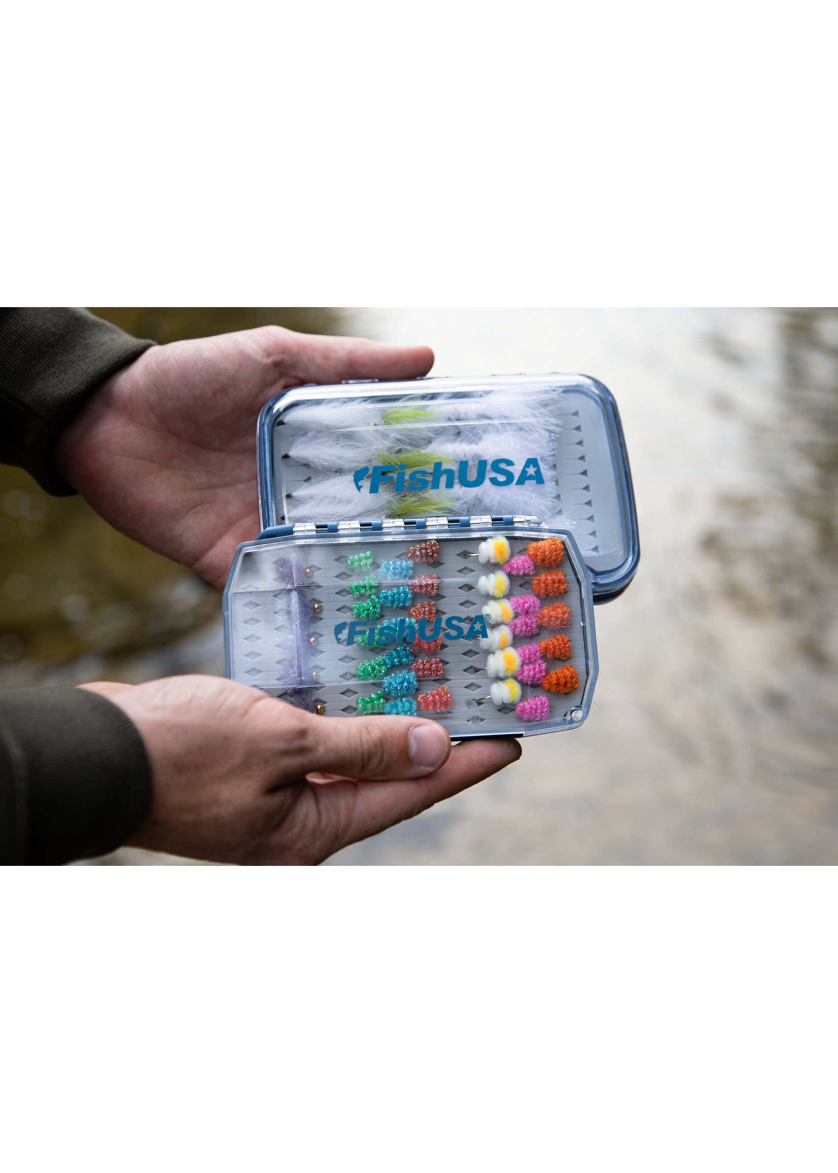 FishUSA FishUSA Flagship Double Sided Large Fly & Jig Box