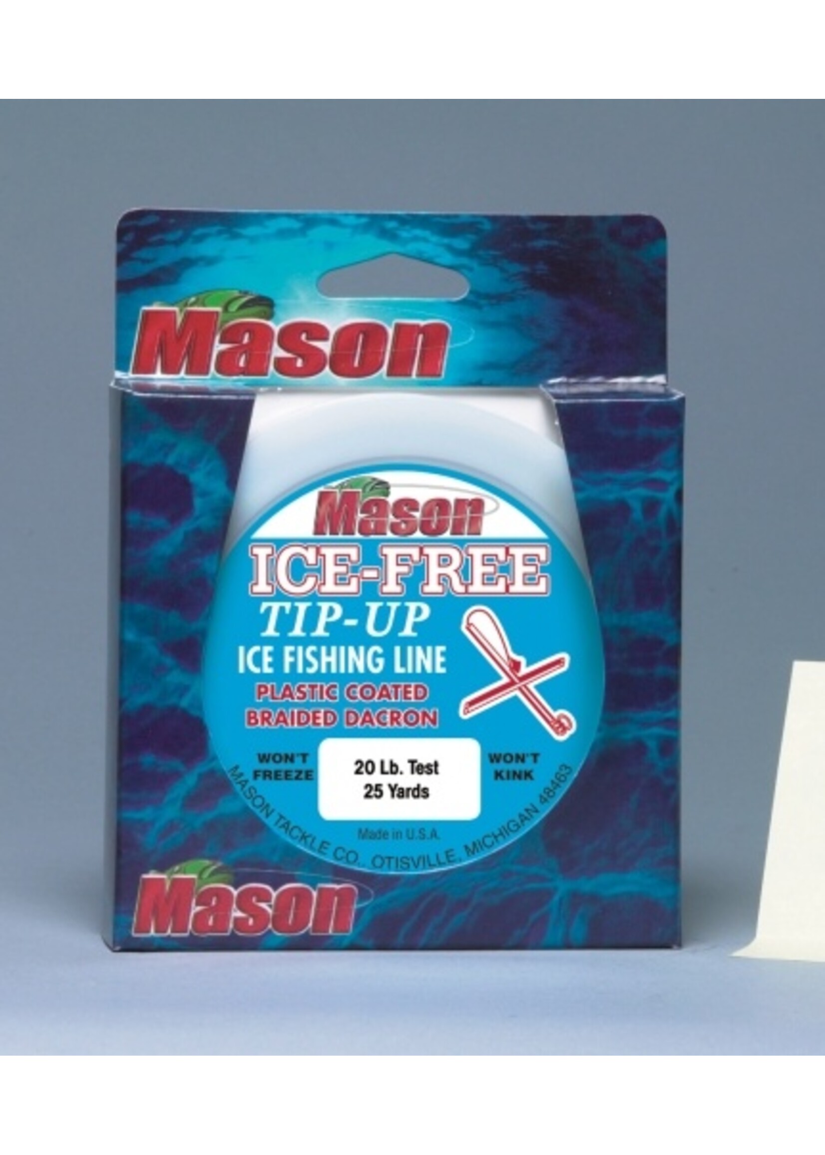 MASON TACKLE CO. Mason Ice-Free Tip-Up Ice Fishing Line