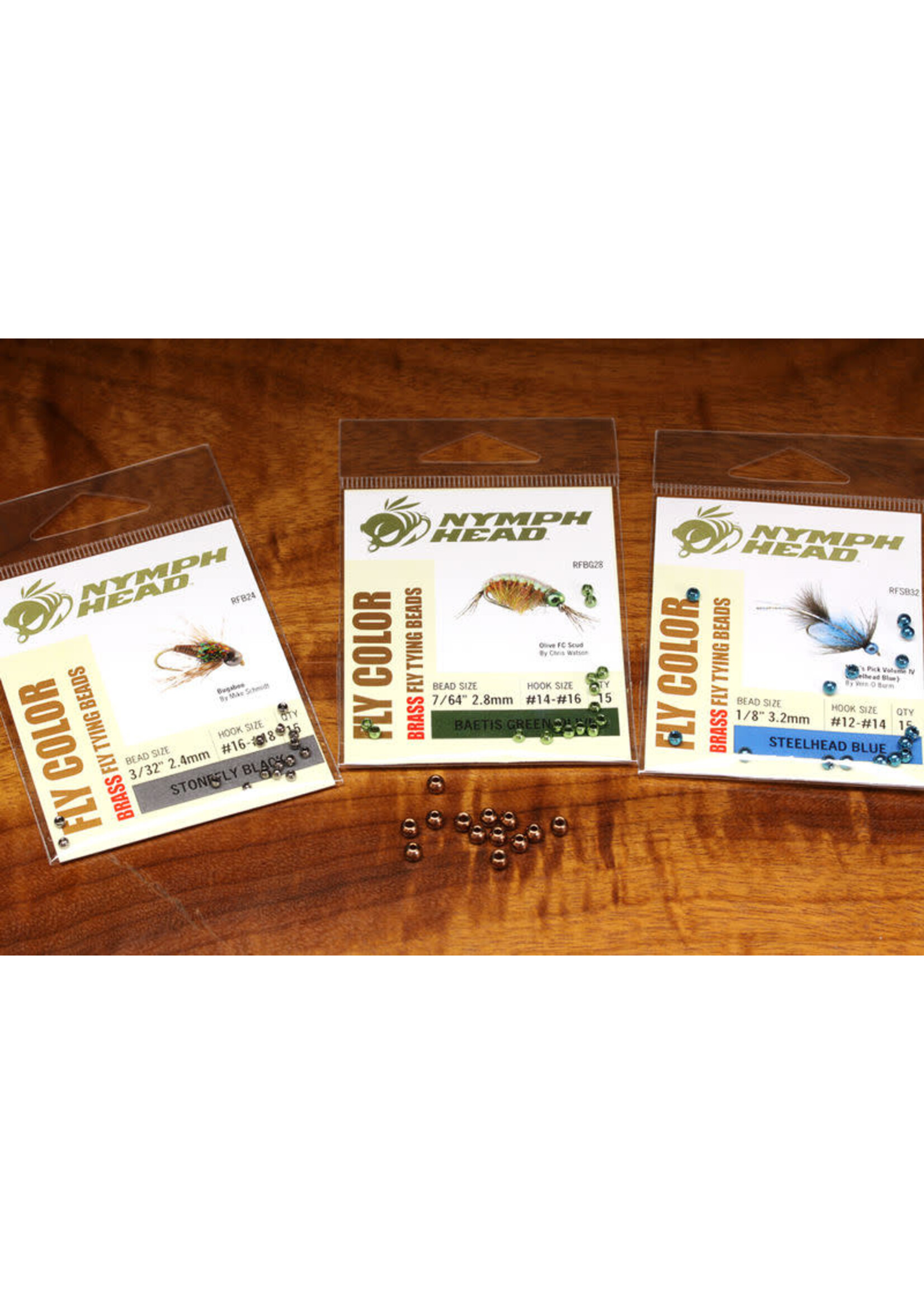 Flymen Fishing Company Flymen Fishing Company Nymph-Head FlyColor Brass Beads