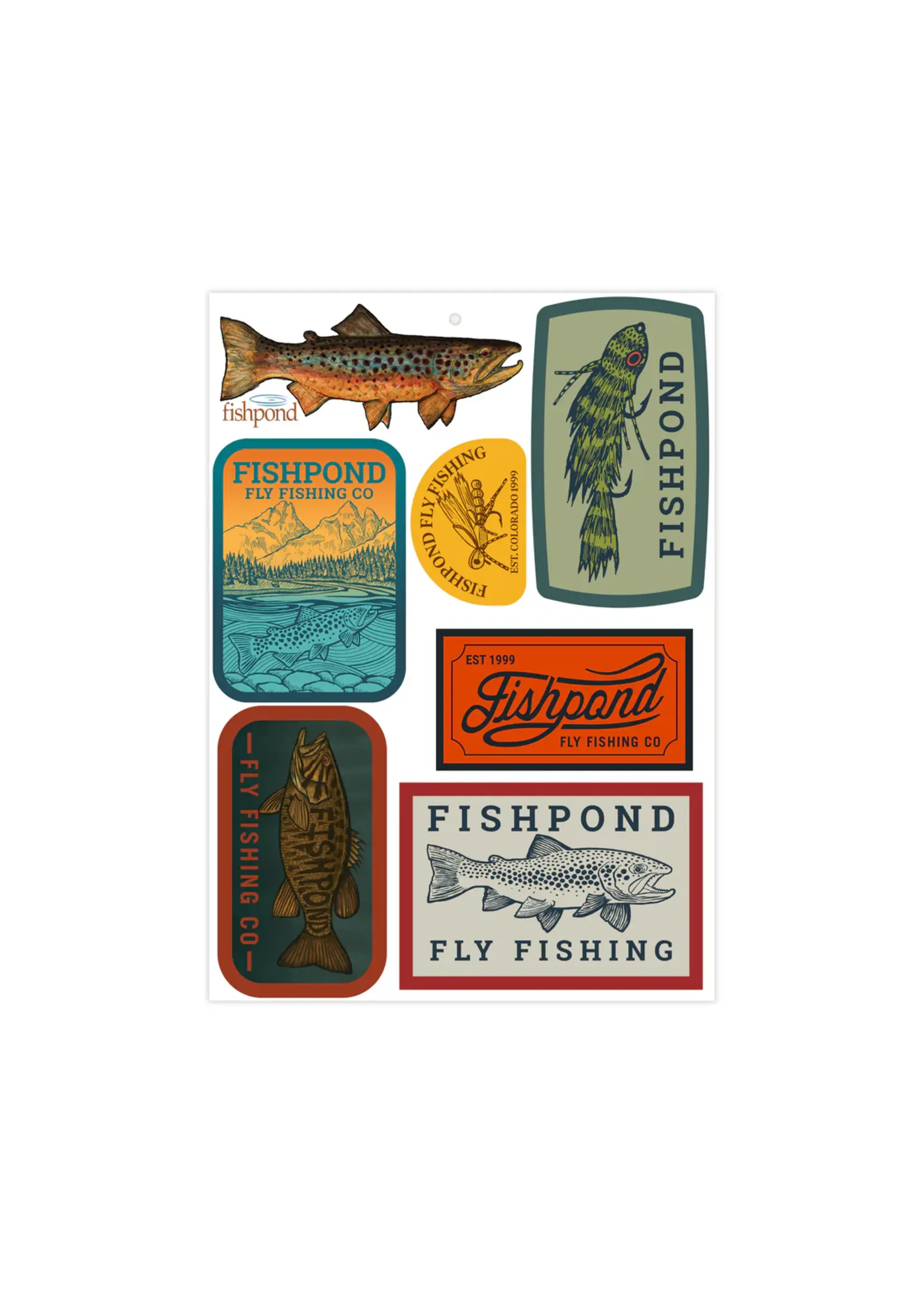 Fishpond Fishpond Freshwater Sticker Kit