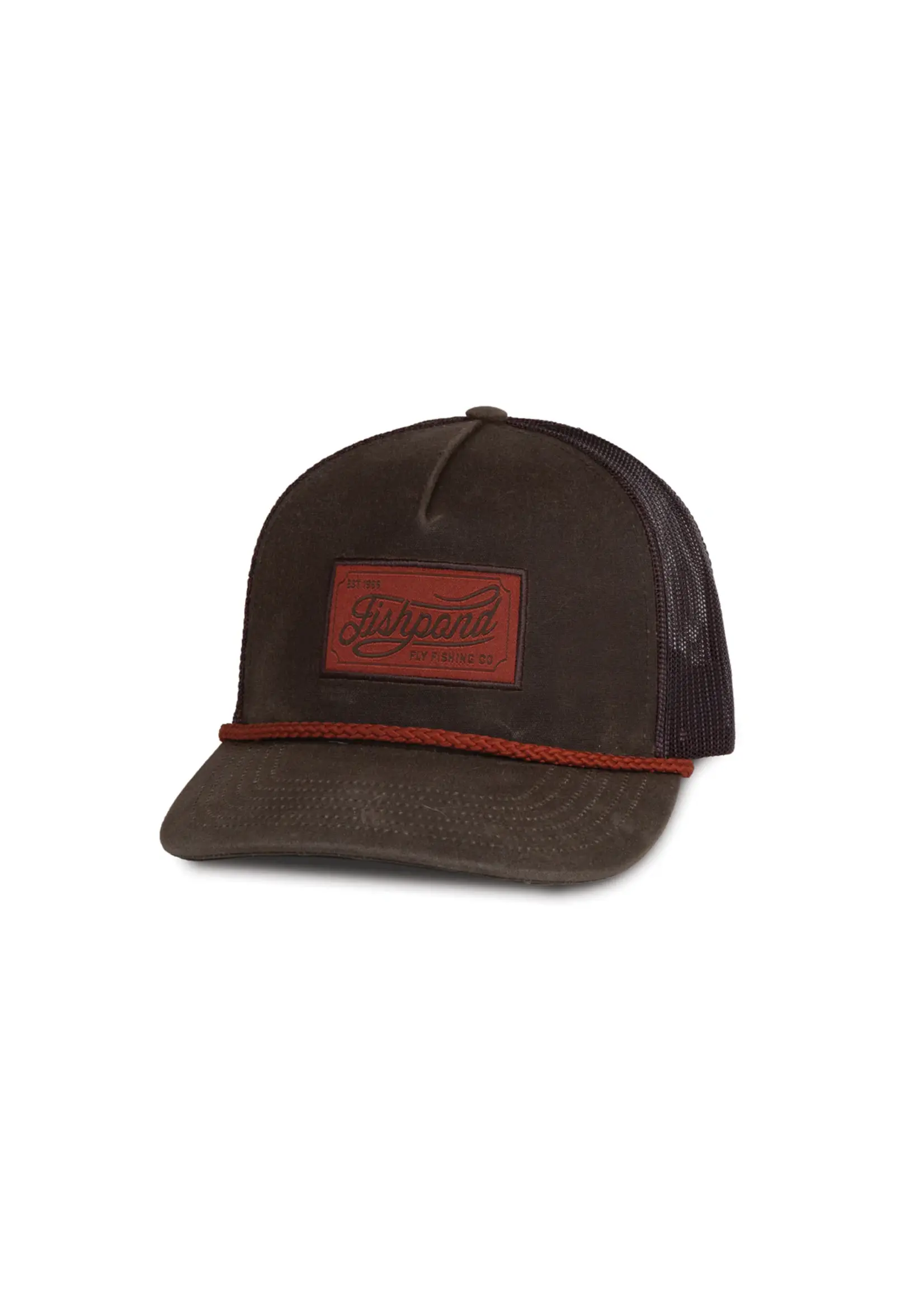 Fishpond Fishpond Heritage Trucker Hat - Peat Moss