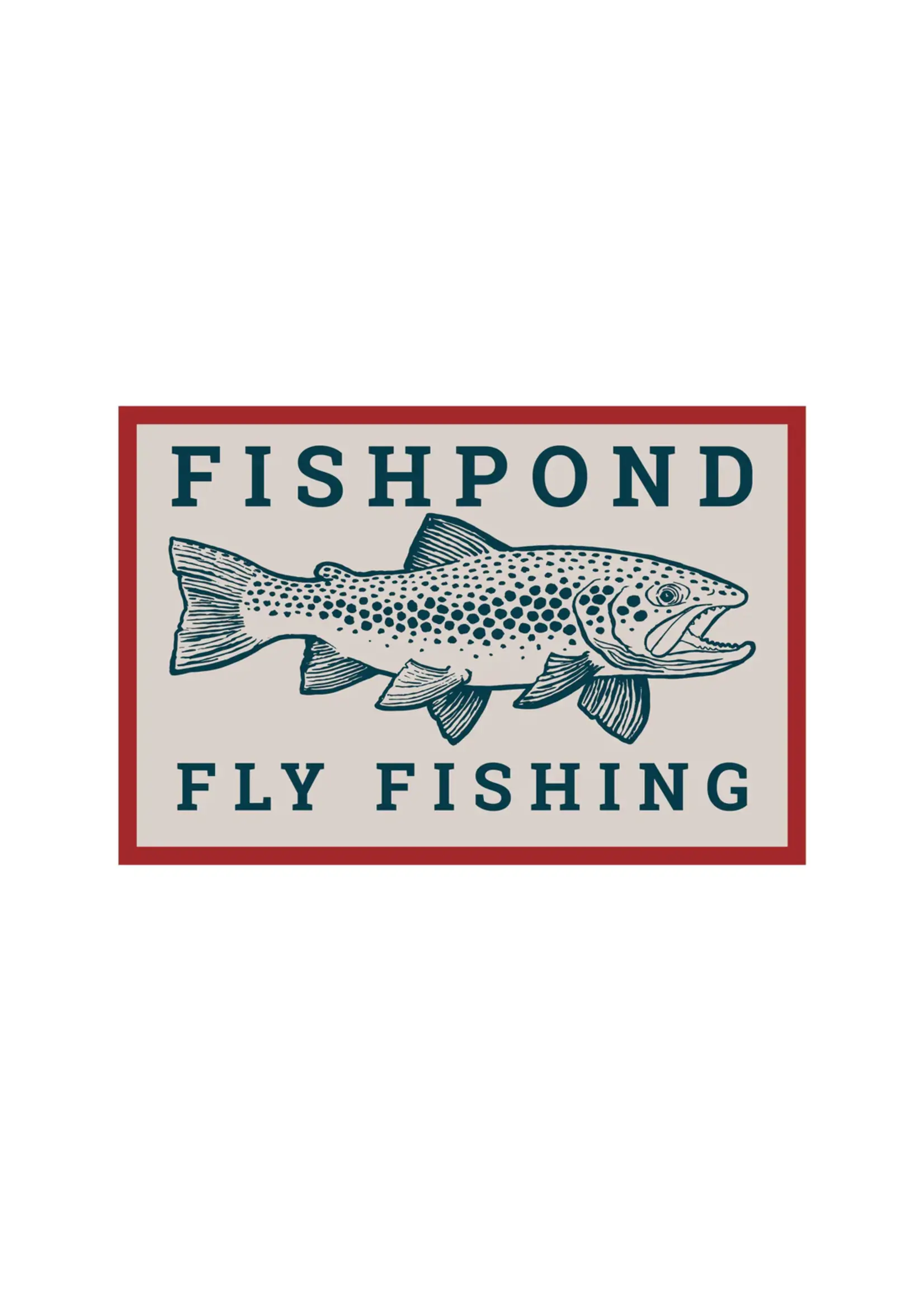 Fishpond Fishpond Las Pampas Sticker