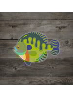 Rep Your Water RepYourWater Retro Bluegill Sticker