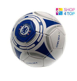 Chelsea Soccer Ball White/Blue Mini - 2