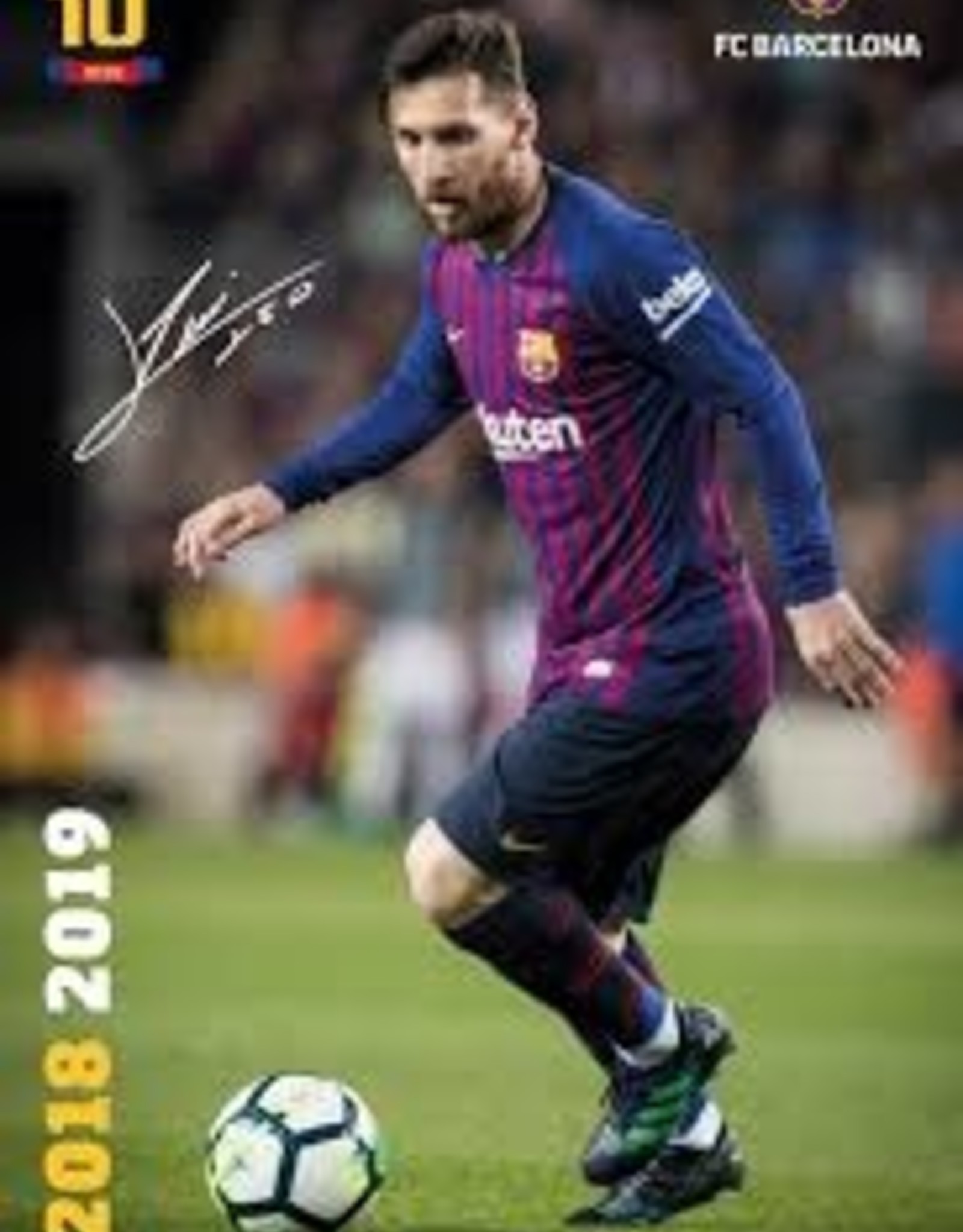 Messi Poster with Frame