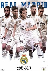 Real Madrid Players Poster with Frame