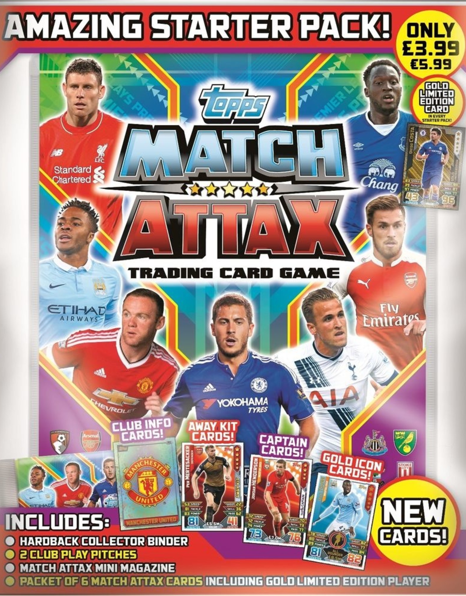 Topps Match Starter Pack Stickers