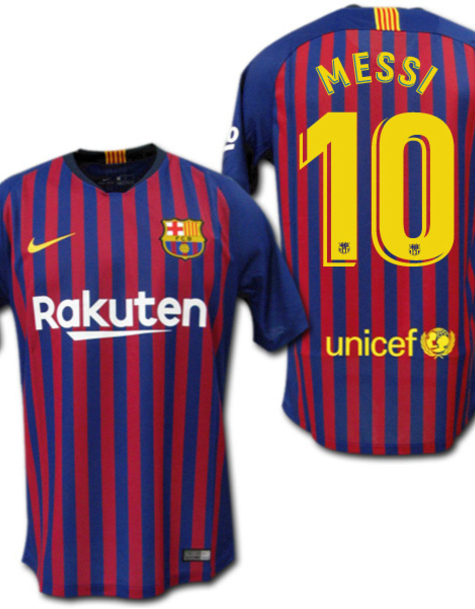 Nike Nike Barcelona Messi 18/19 Home Jsy -Youth